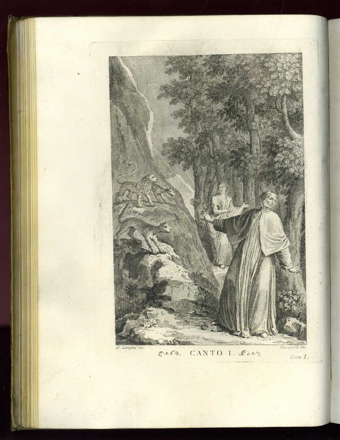 Náhledový obrázek La Divina Commedia di Dante Alighieri con varie Annotazioni e copiosi Rami adornata - 1