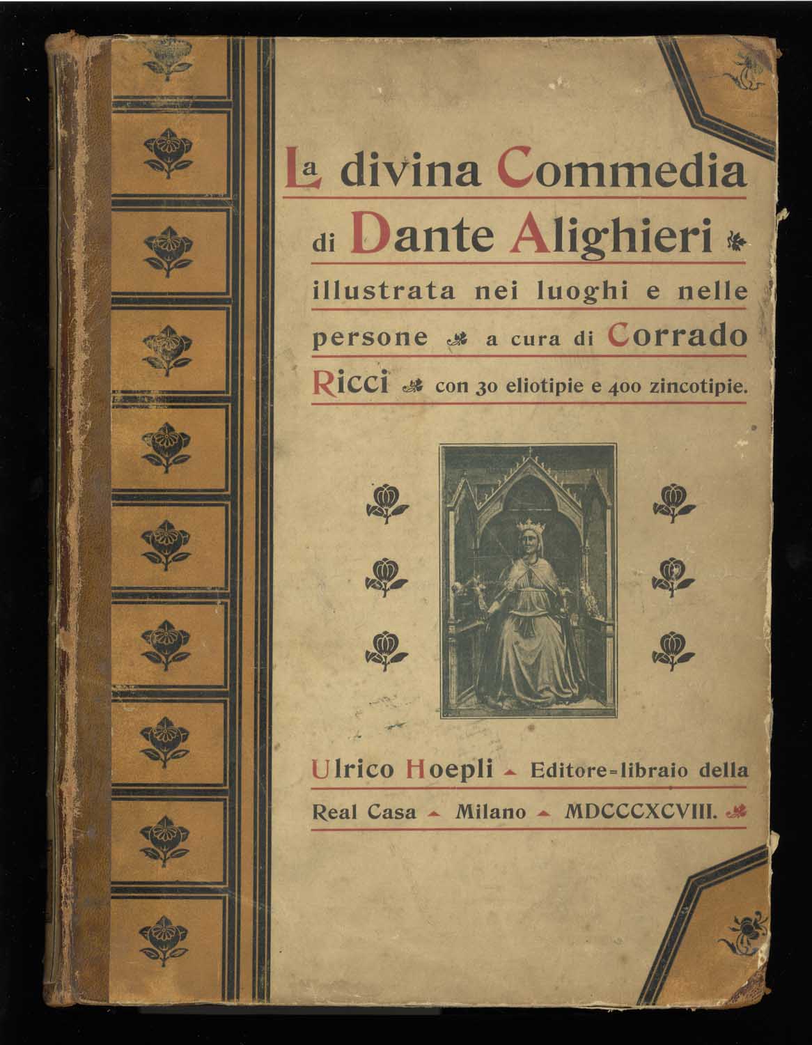Náhledový obrázek La divina Commedia di Dante Alighieri illustrata nei luoghi e nelle persone - 2