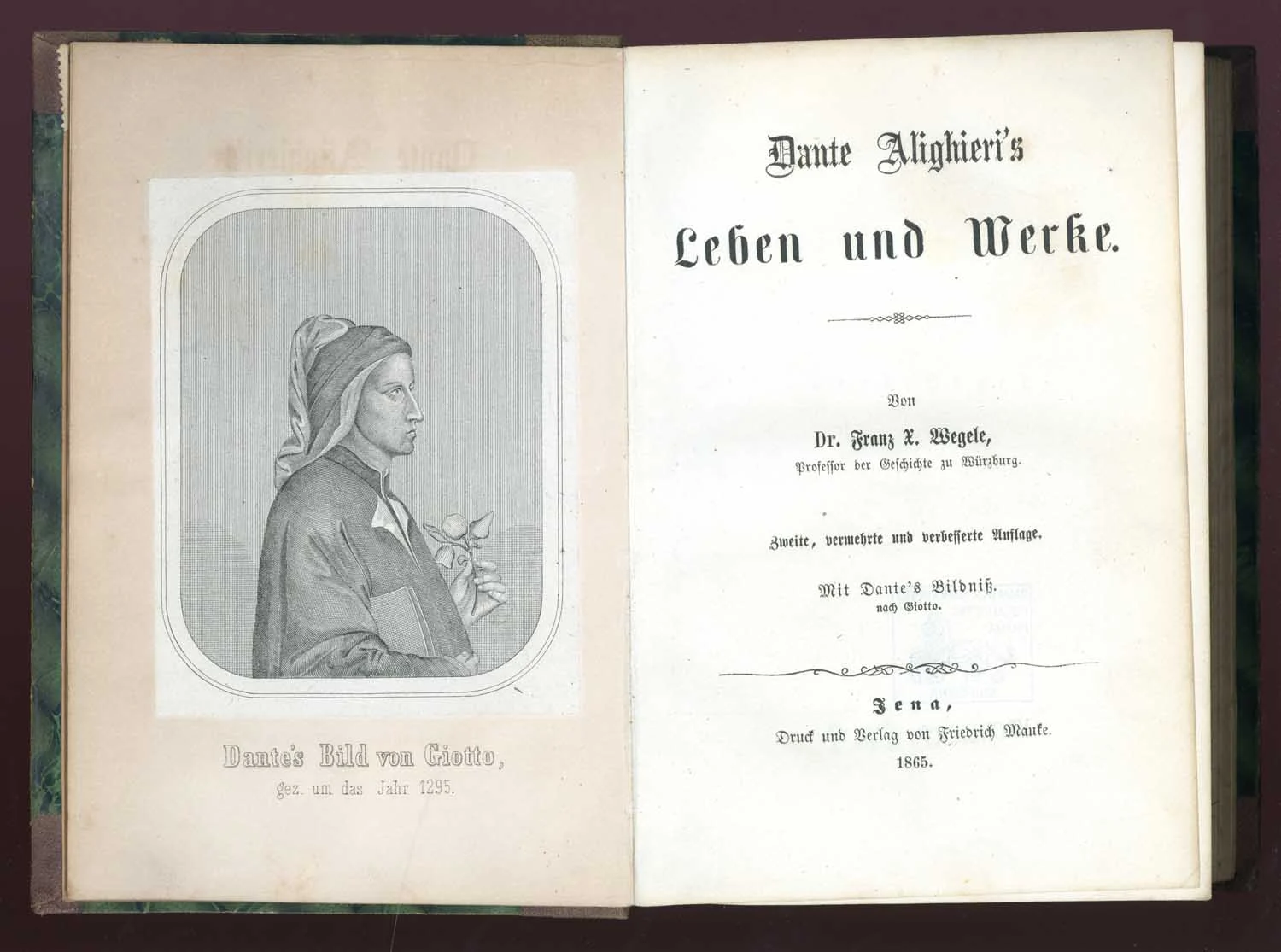 Náhledový obrázek předmětu Dante Alighieri’s Leben und Werke
