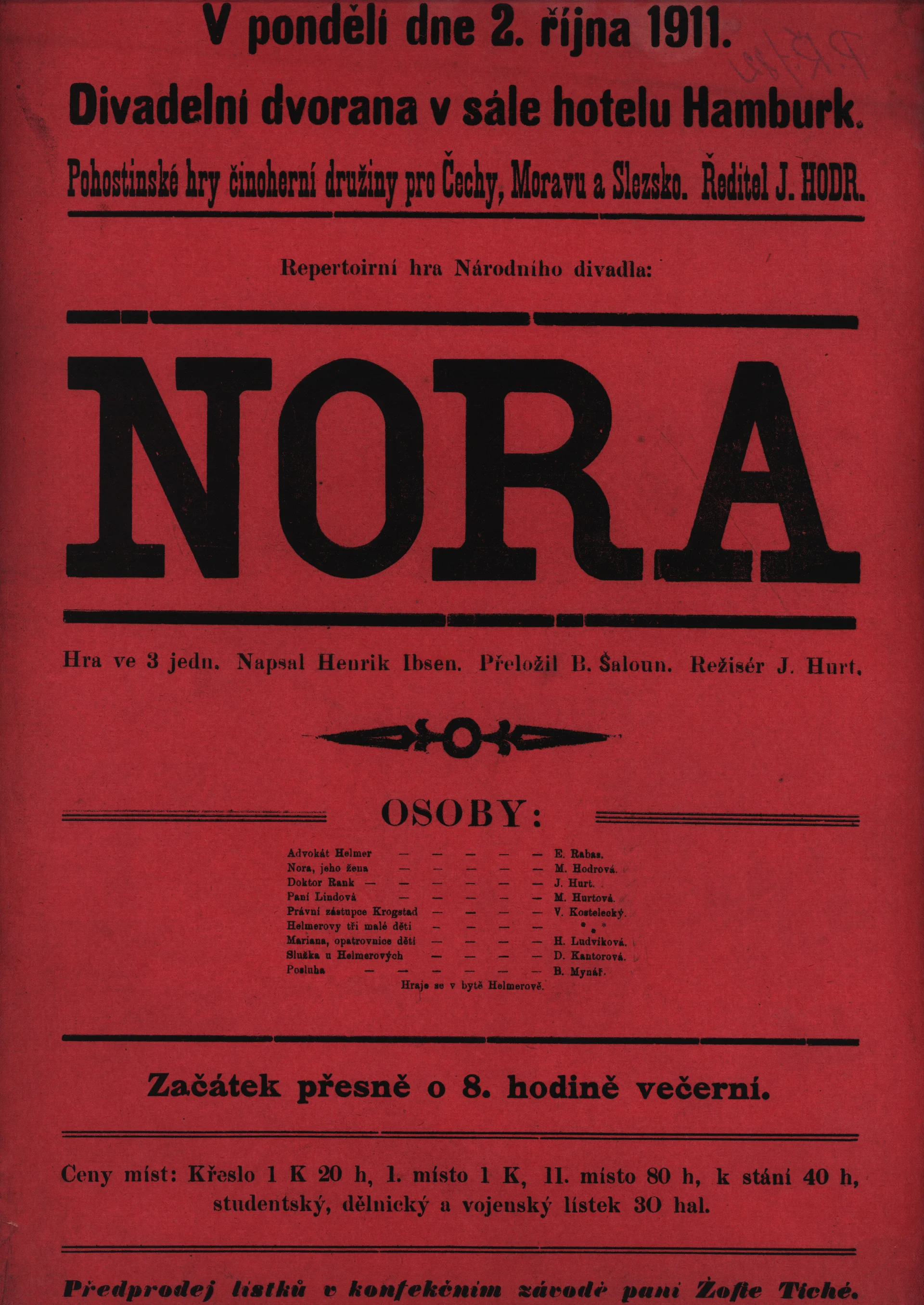 Náhledový obrázek předmětu Nora