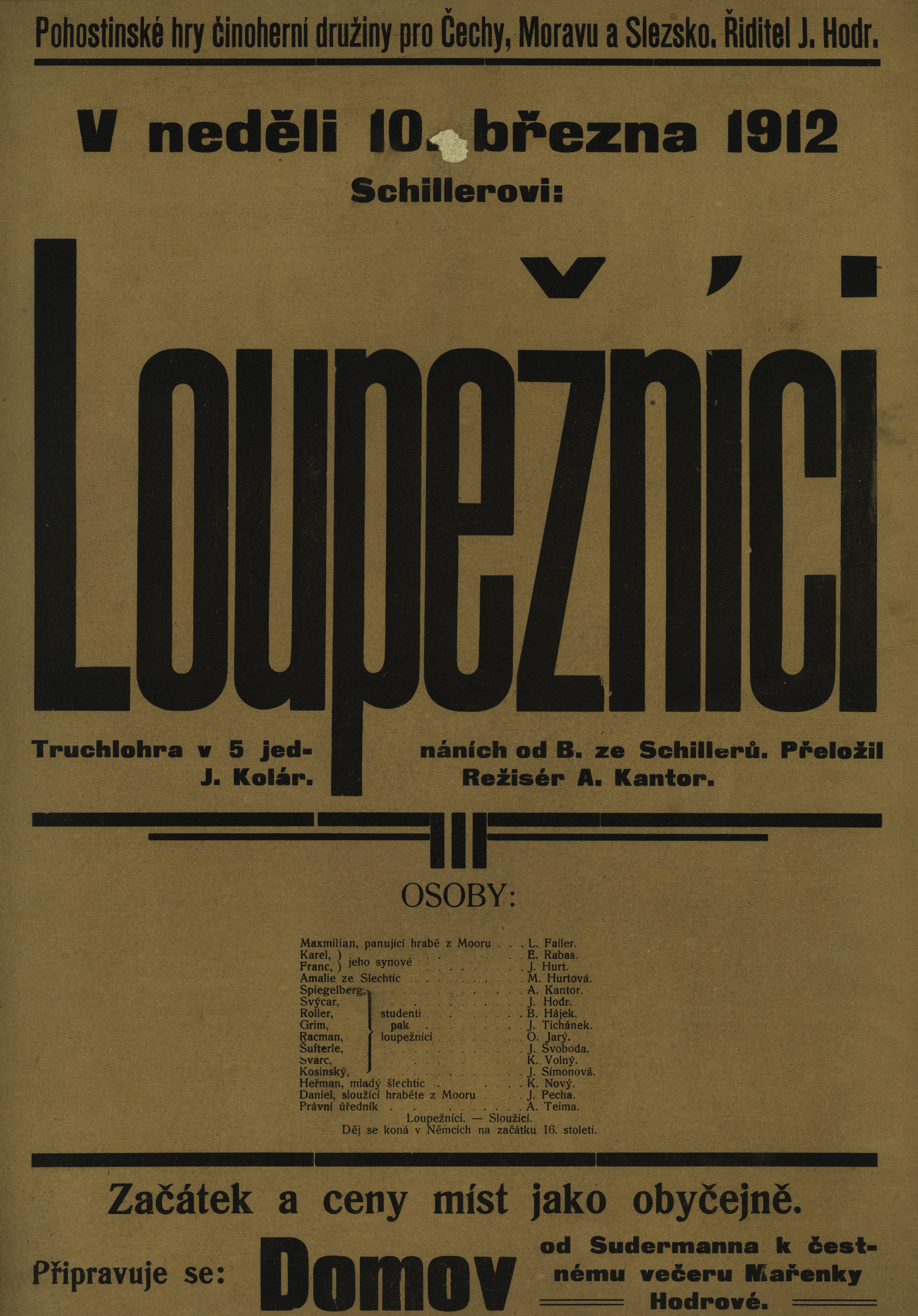 Náhledový obrázek Loupežníci - 1