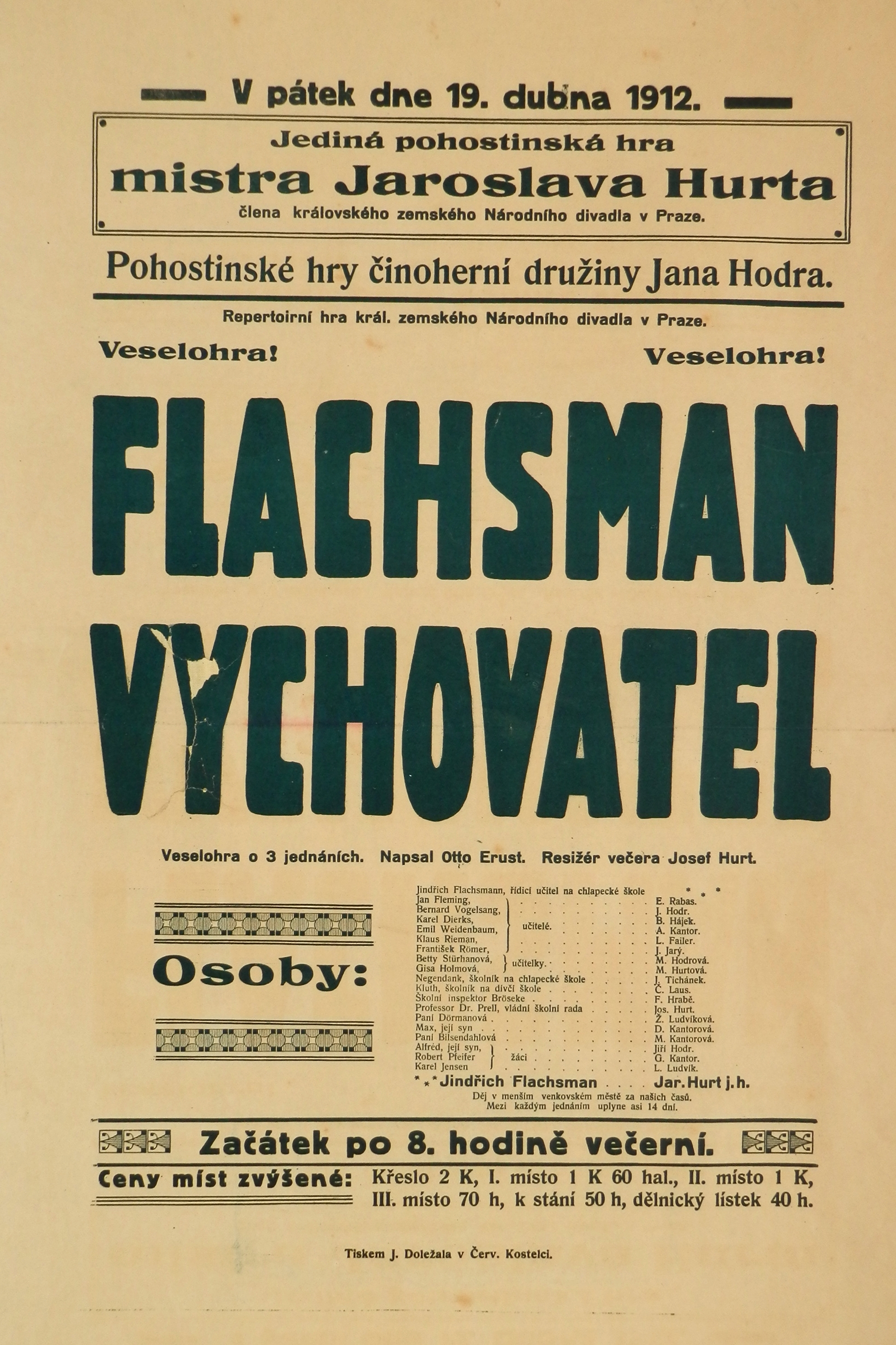 Náhledový obrázek Flachsman vychovatel - 1