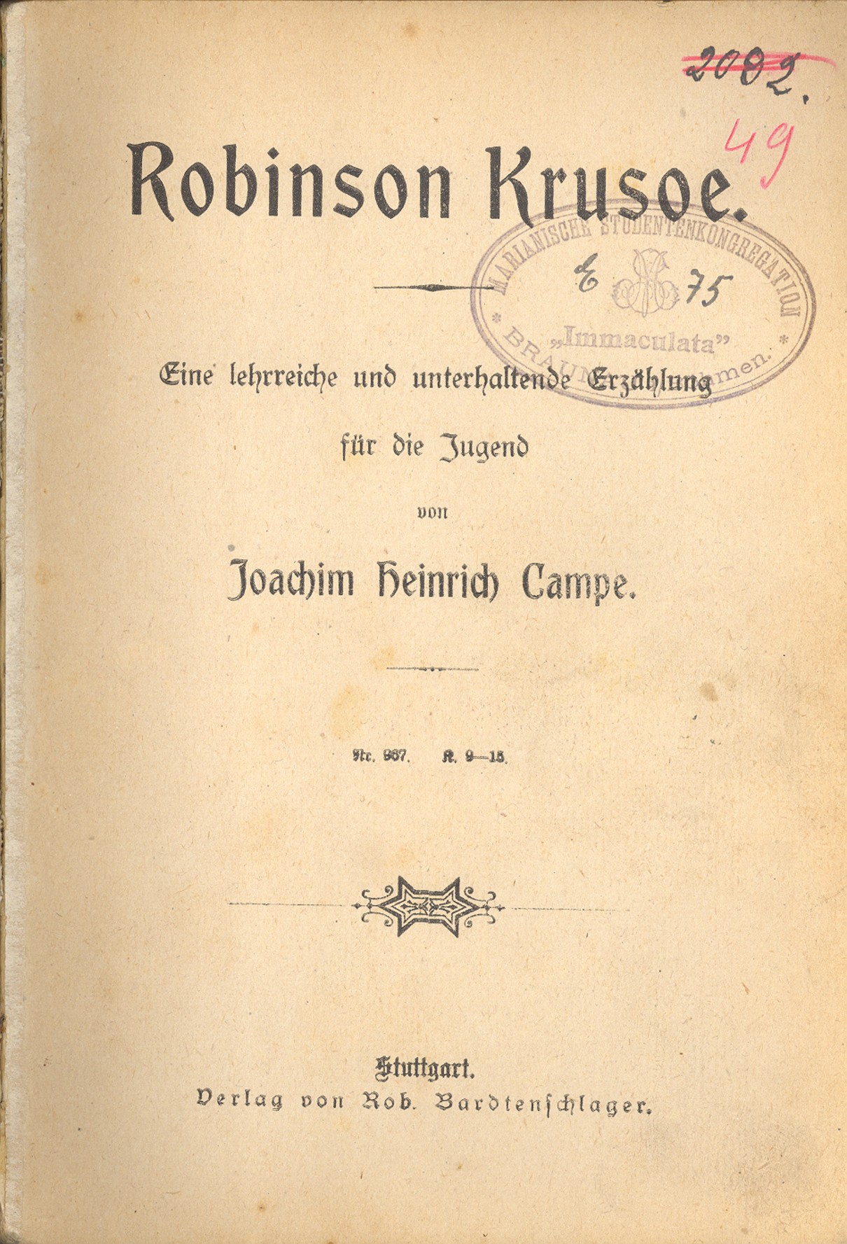 Náhledový obrázek Robinson Krusoe - 2