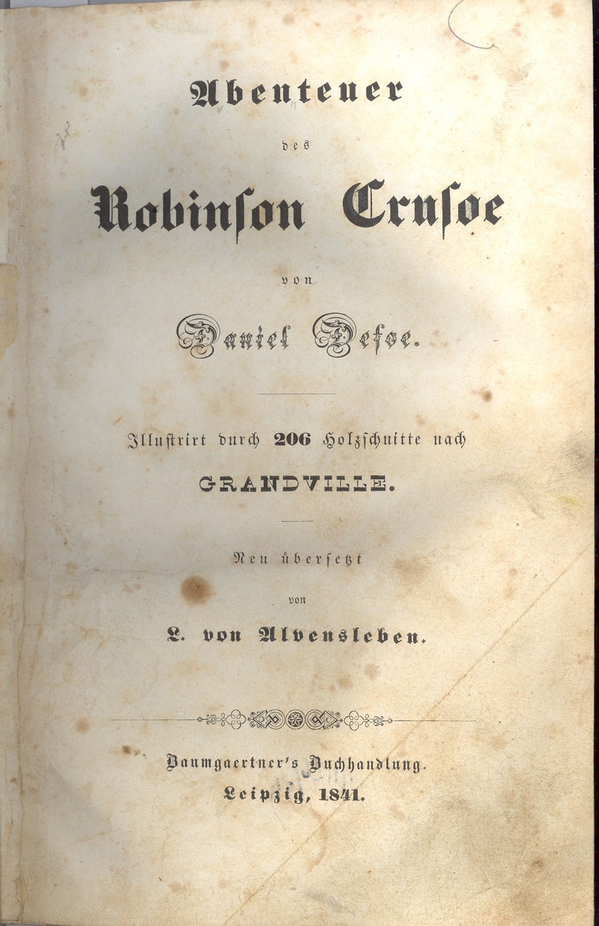 Náhledový obrázek Abenteuer des Robinson Crusoe - 3