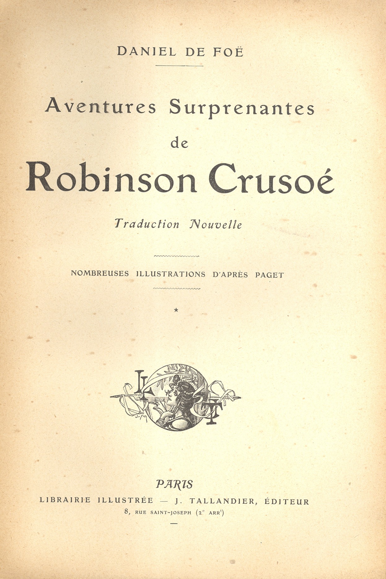 Náhledový obrázek Aventures Surprenantes de Robinson Crusoé - 2