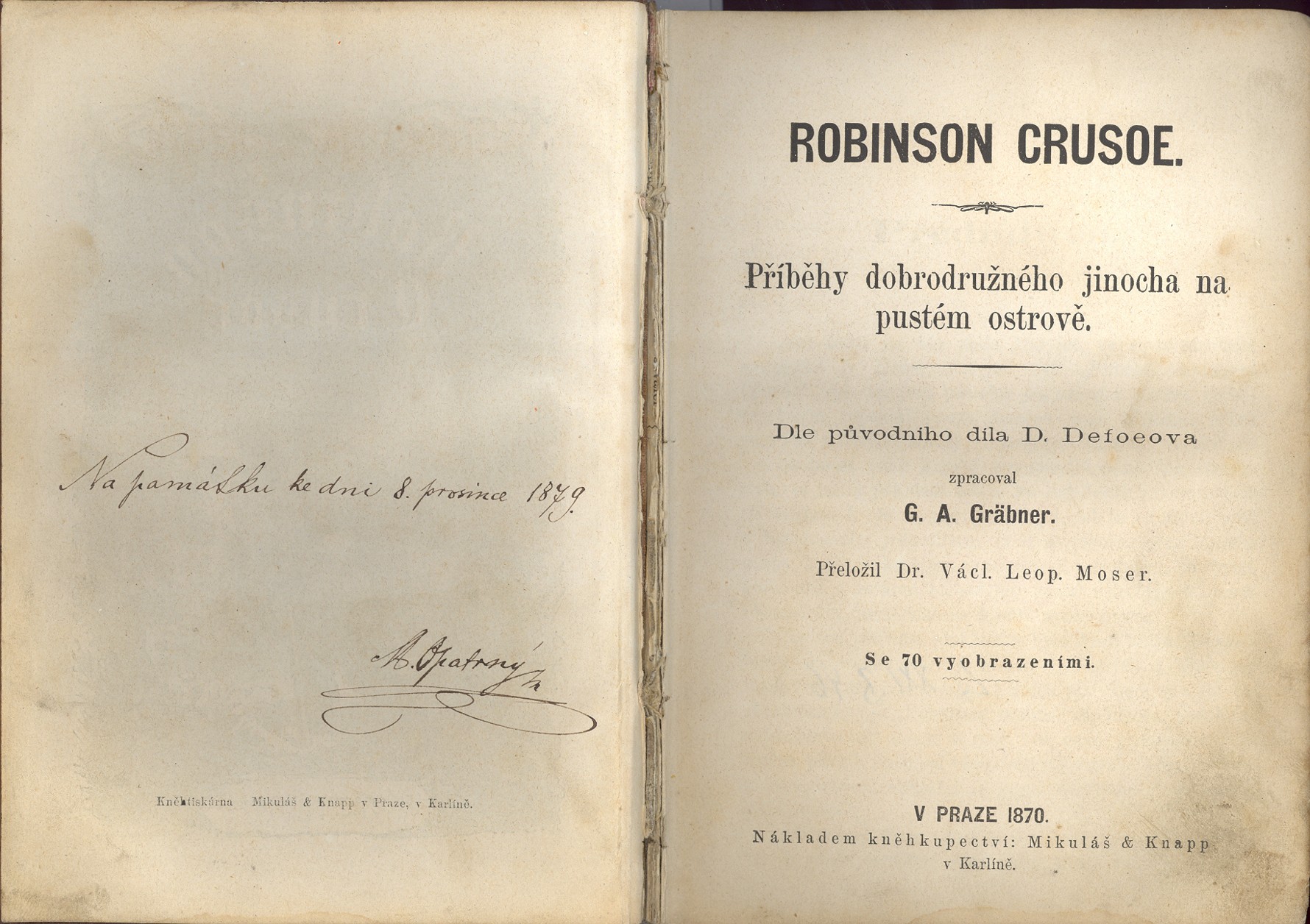 Náhledový obrázek Robinson Crusoe - 2