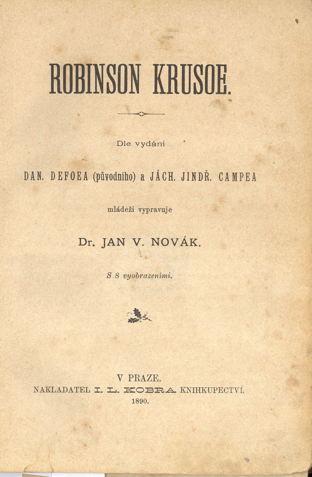 Náhledový obrázek Robinson Krusoe - 2
