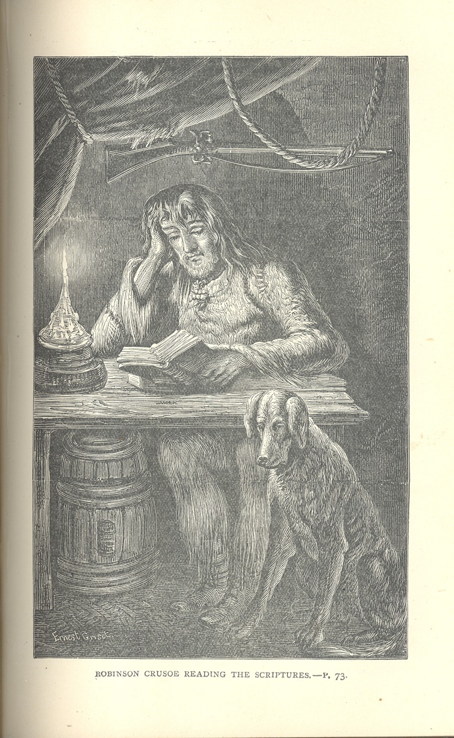 Náhledový obrázek The life and adventures of Robinson Crusoe - 4