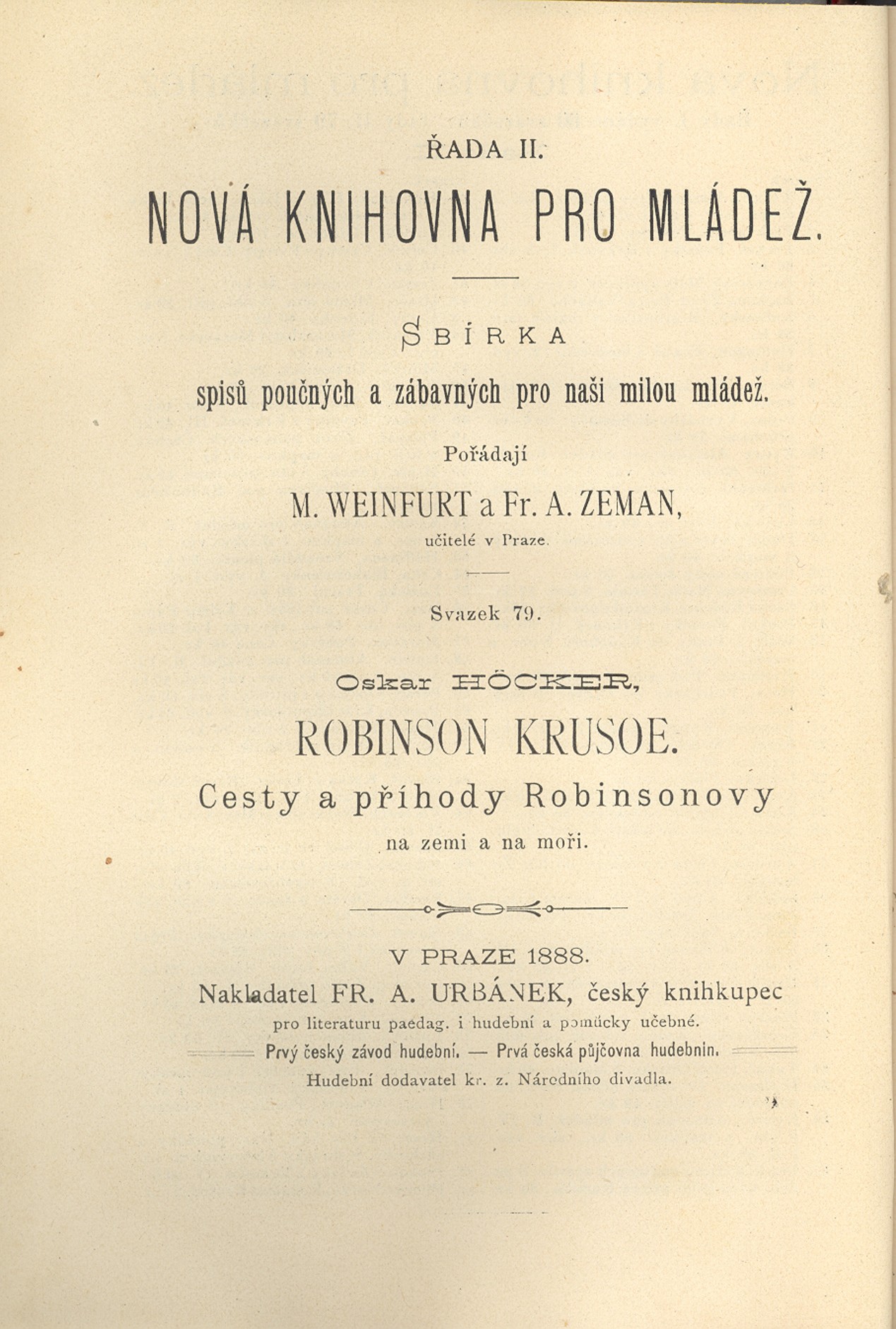 Náhledový obrázek Robinson Krusoe - 1
