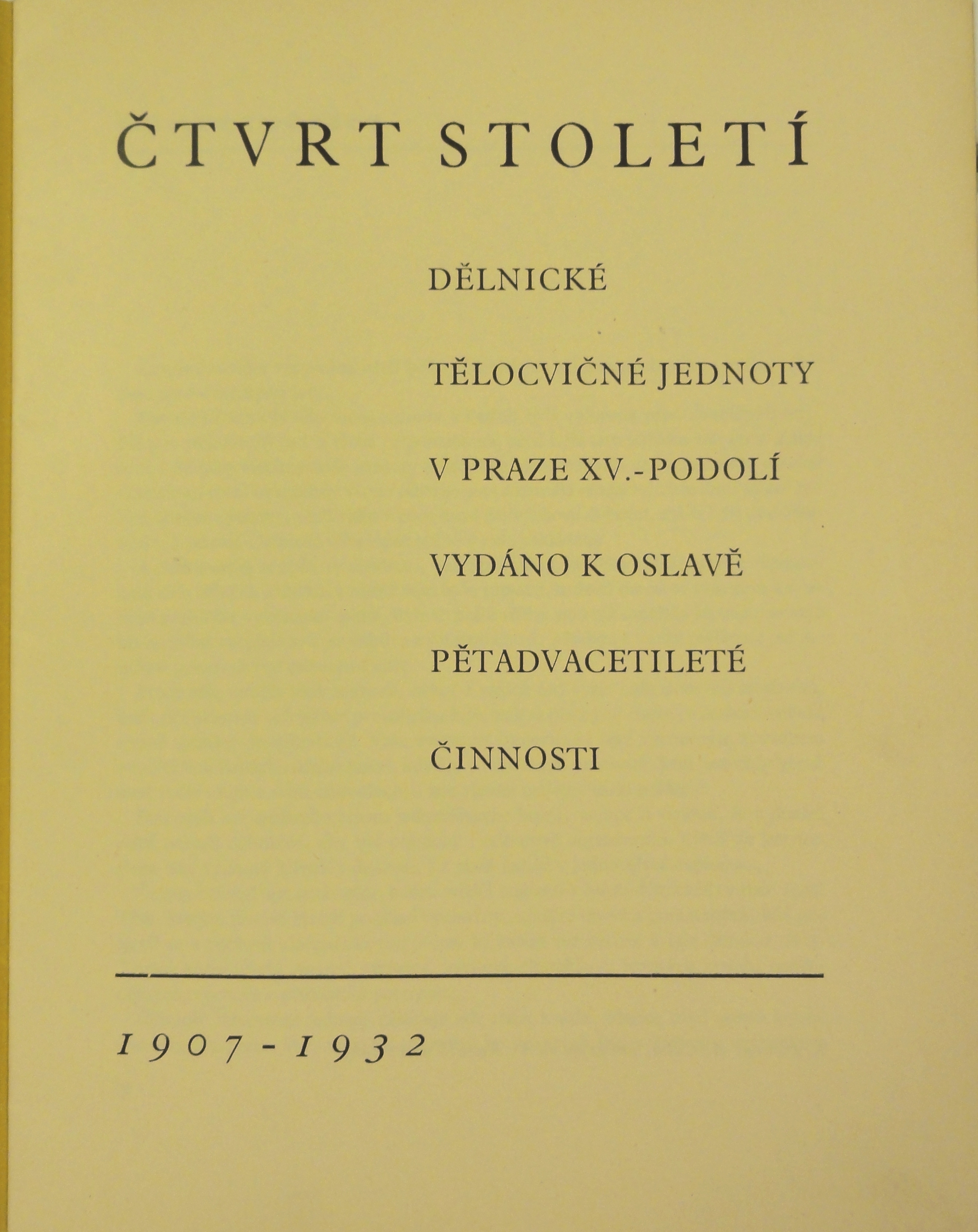 Náhledový obrázek Čtvrt století DTJ v Praze-Podolí - 3