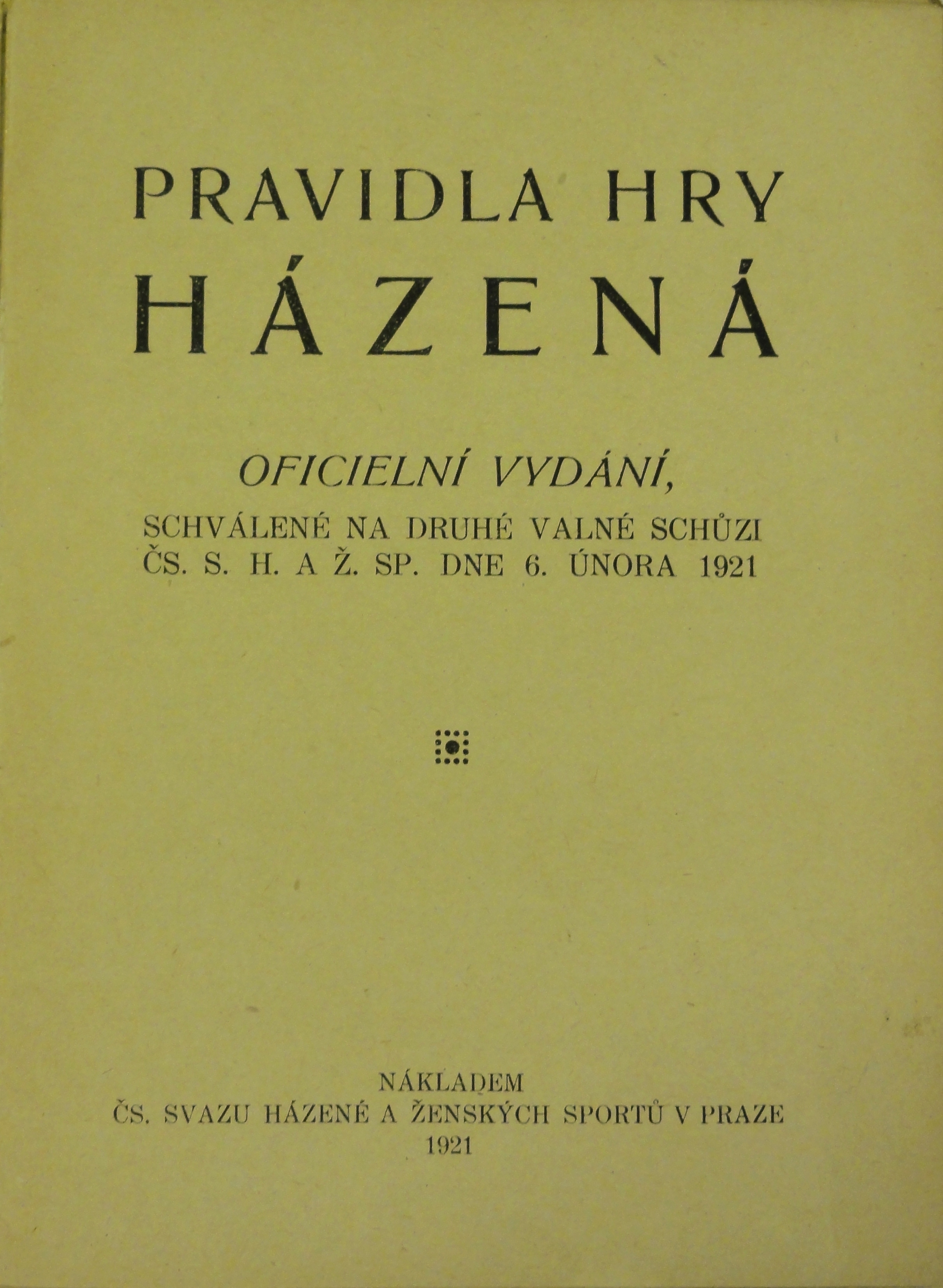 Náhledový obrázek Pravidla hry házená - 2