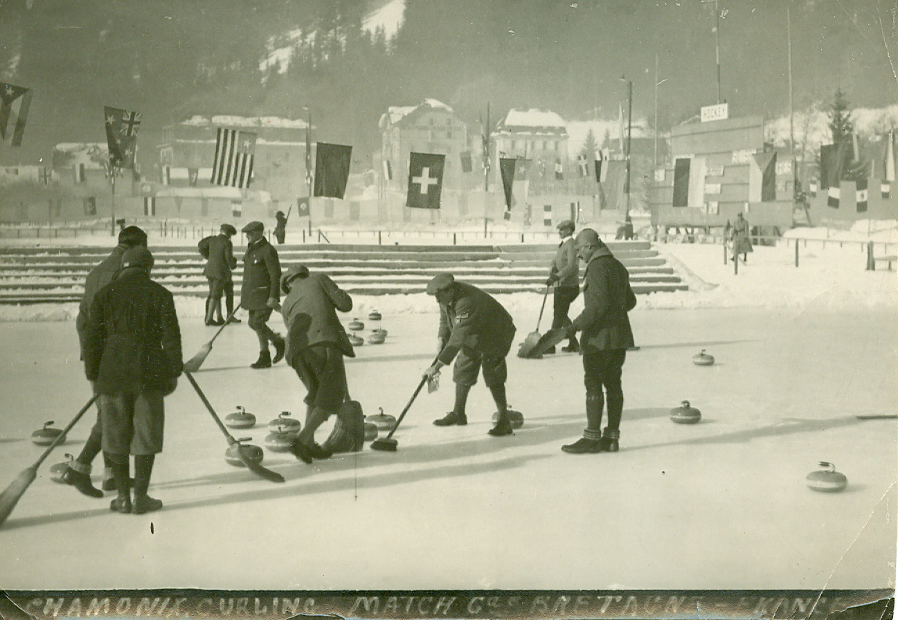 Náhledový obrázek Curling. Anglie - Francie - 2