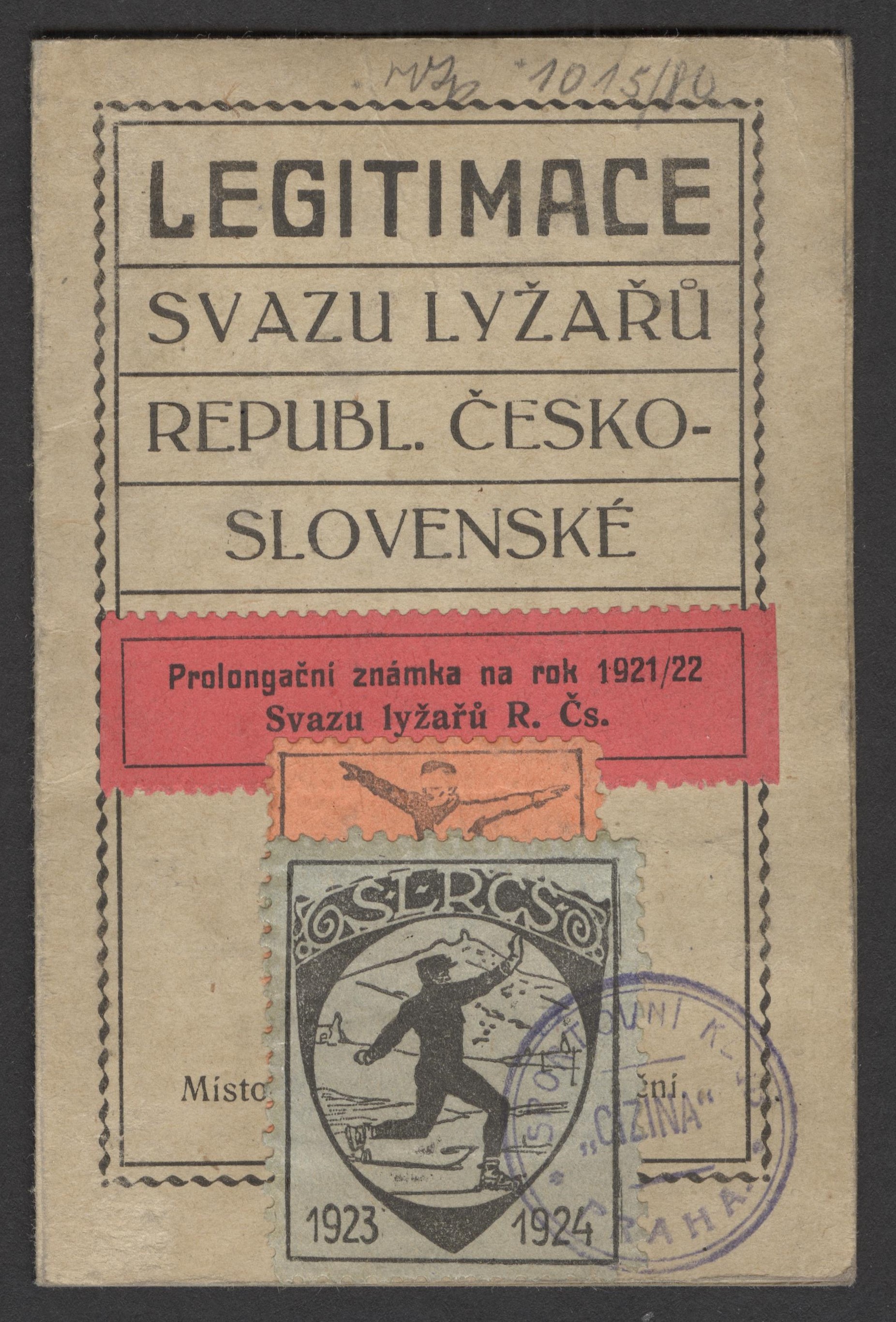 Náhledový obrázek Svaz lyžařů RČS. Členský průkaz - 2