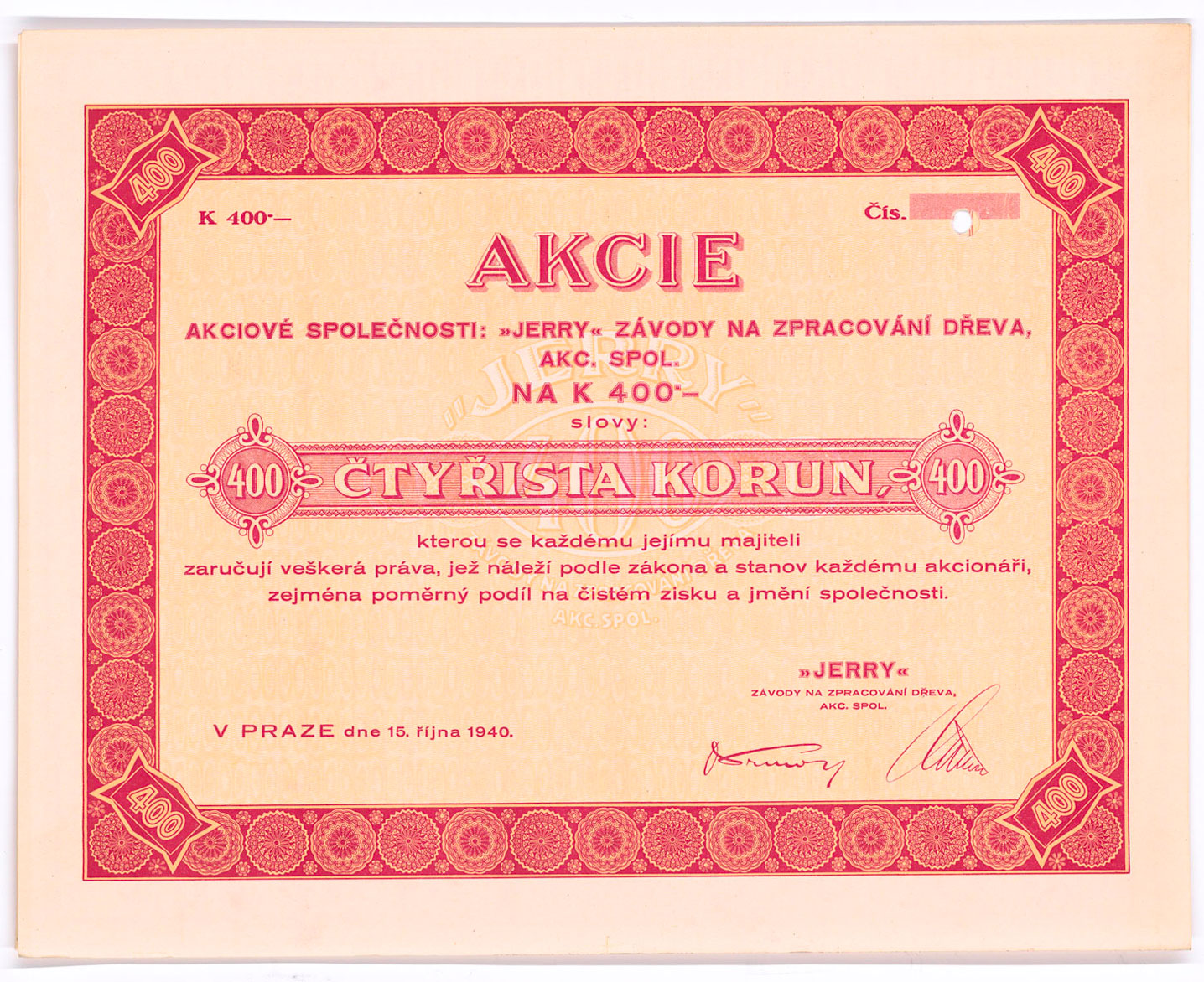 Náhledový obrázek Akcie - 1
