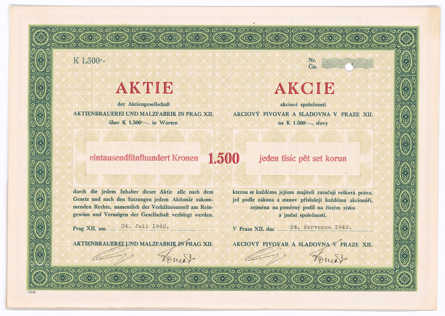 Náhledový obrázek Akcie - 1