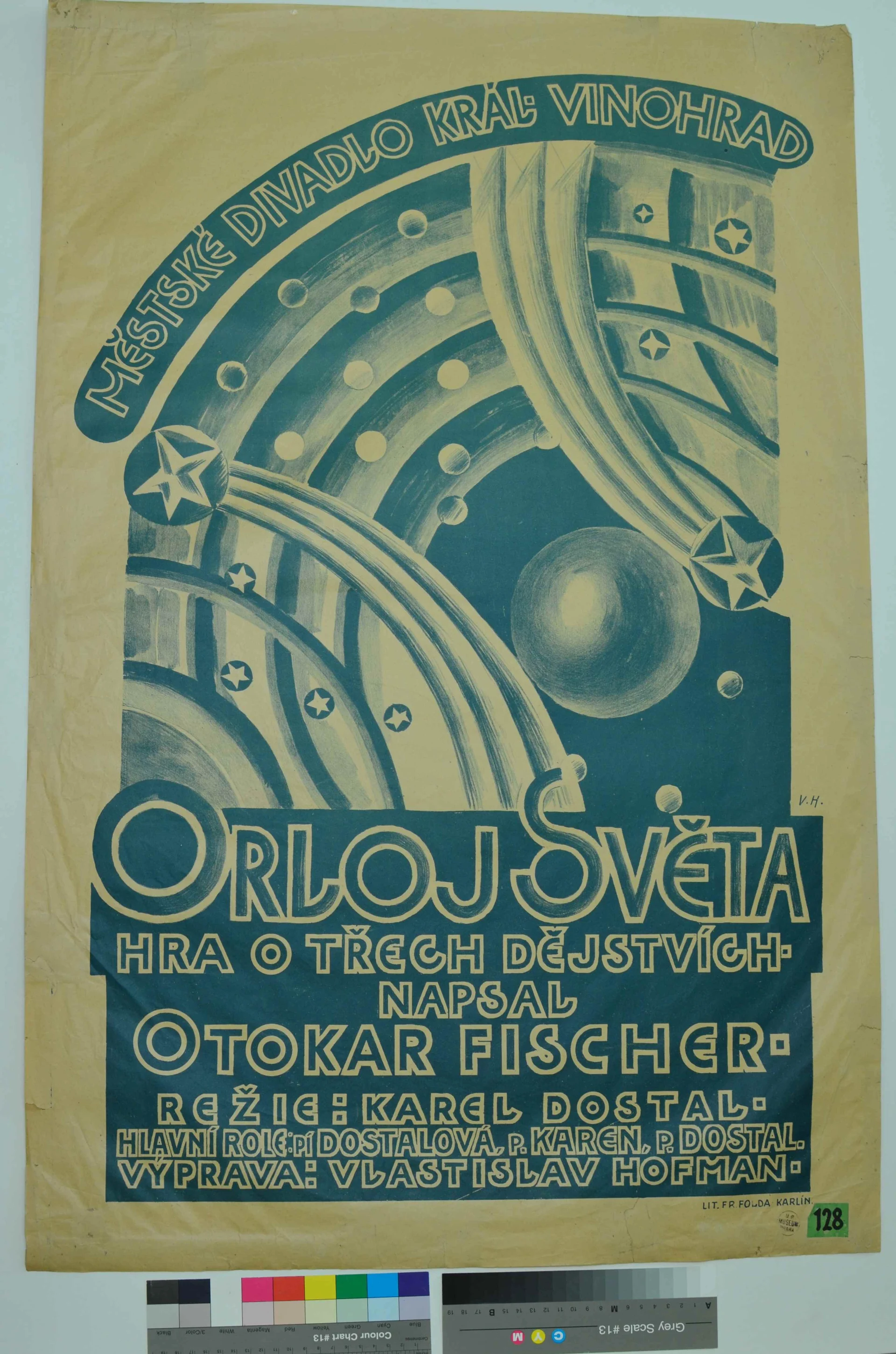 Obrázek Otokar Fischer: Orloj světa - Městské divadlo Královských Vinohrad