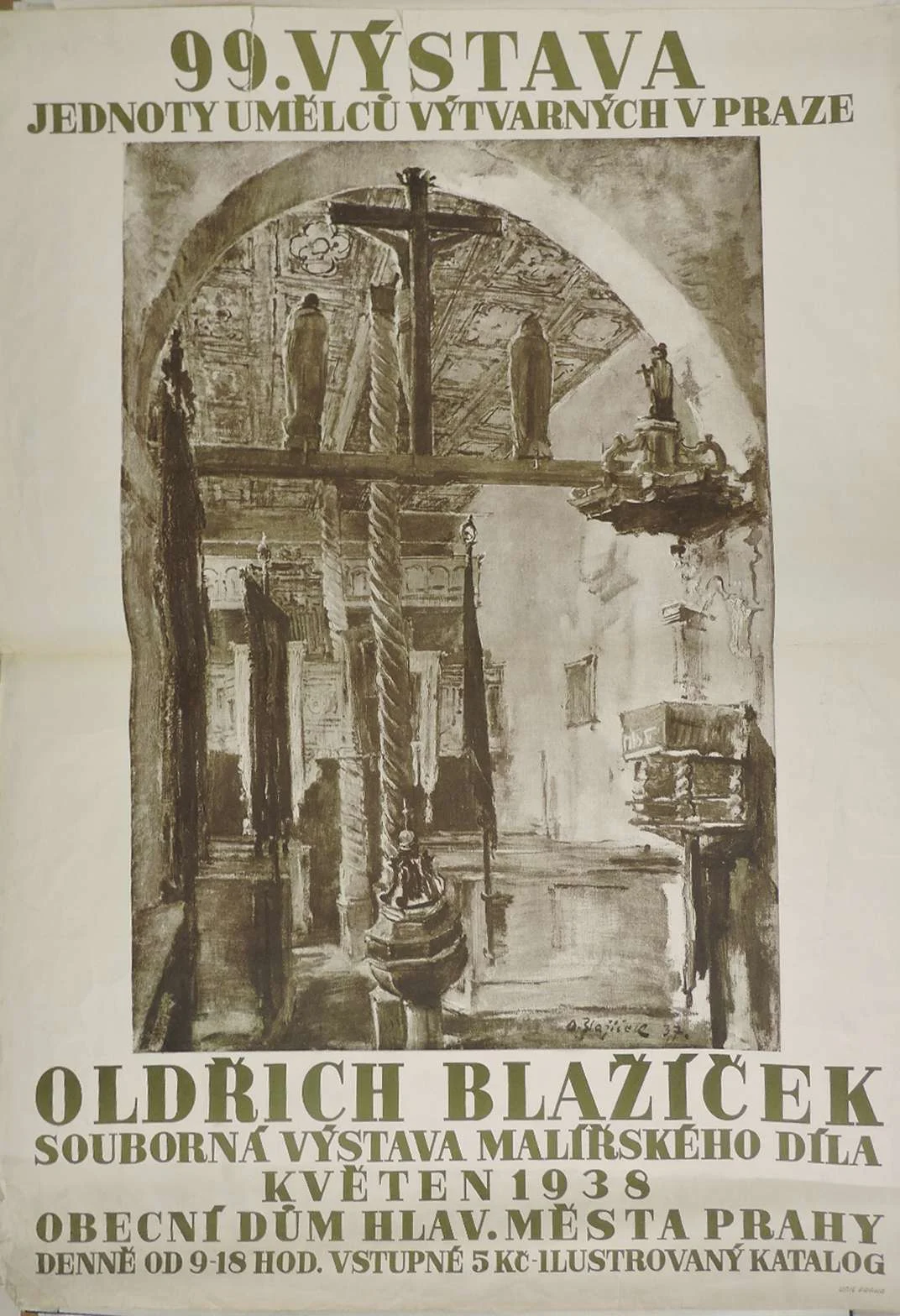 Obrázek Staré umění na Slovensku. Výstava Praha 1937