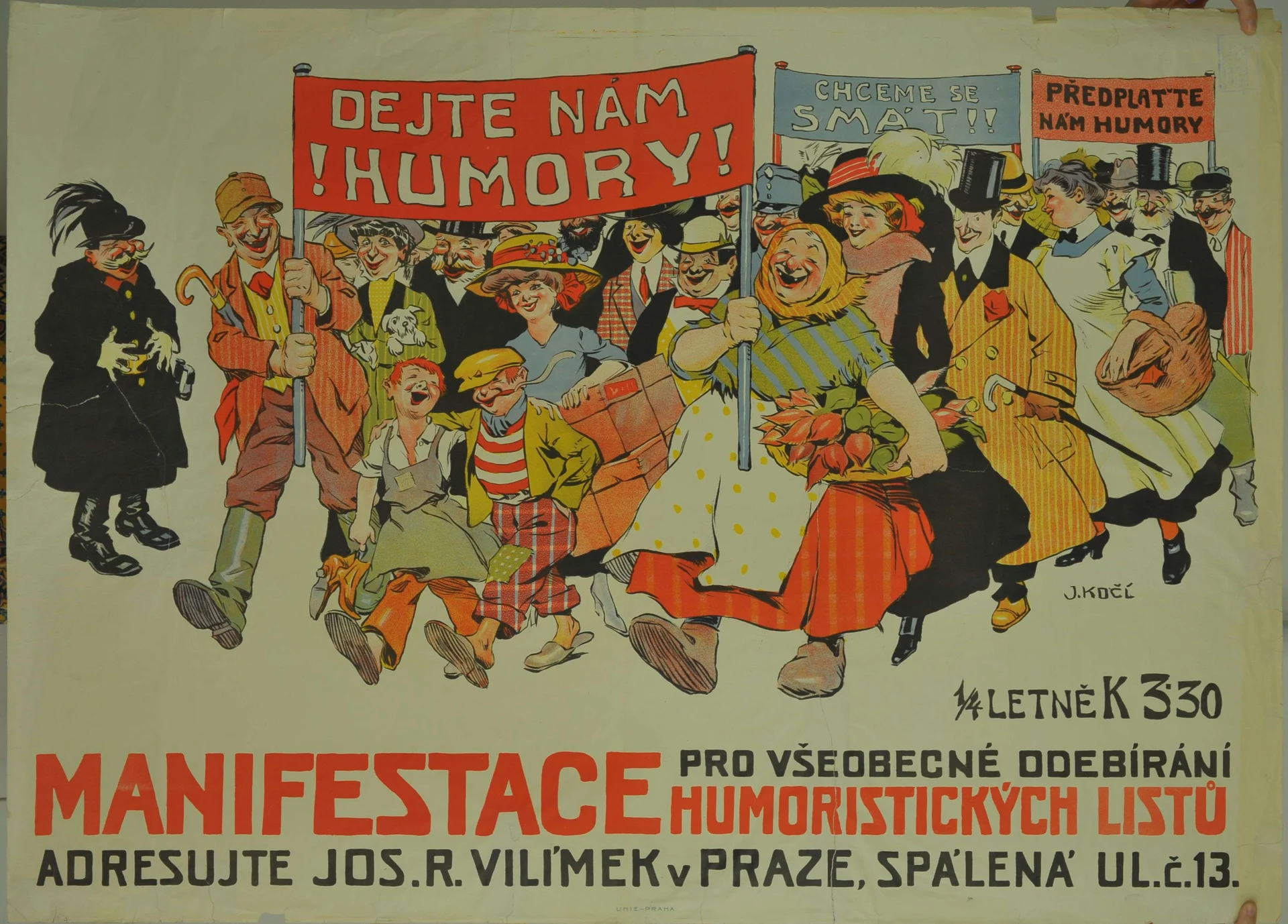 Náhledový obrázek předmětu Dejte nám Humory! Humoristické listy