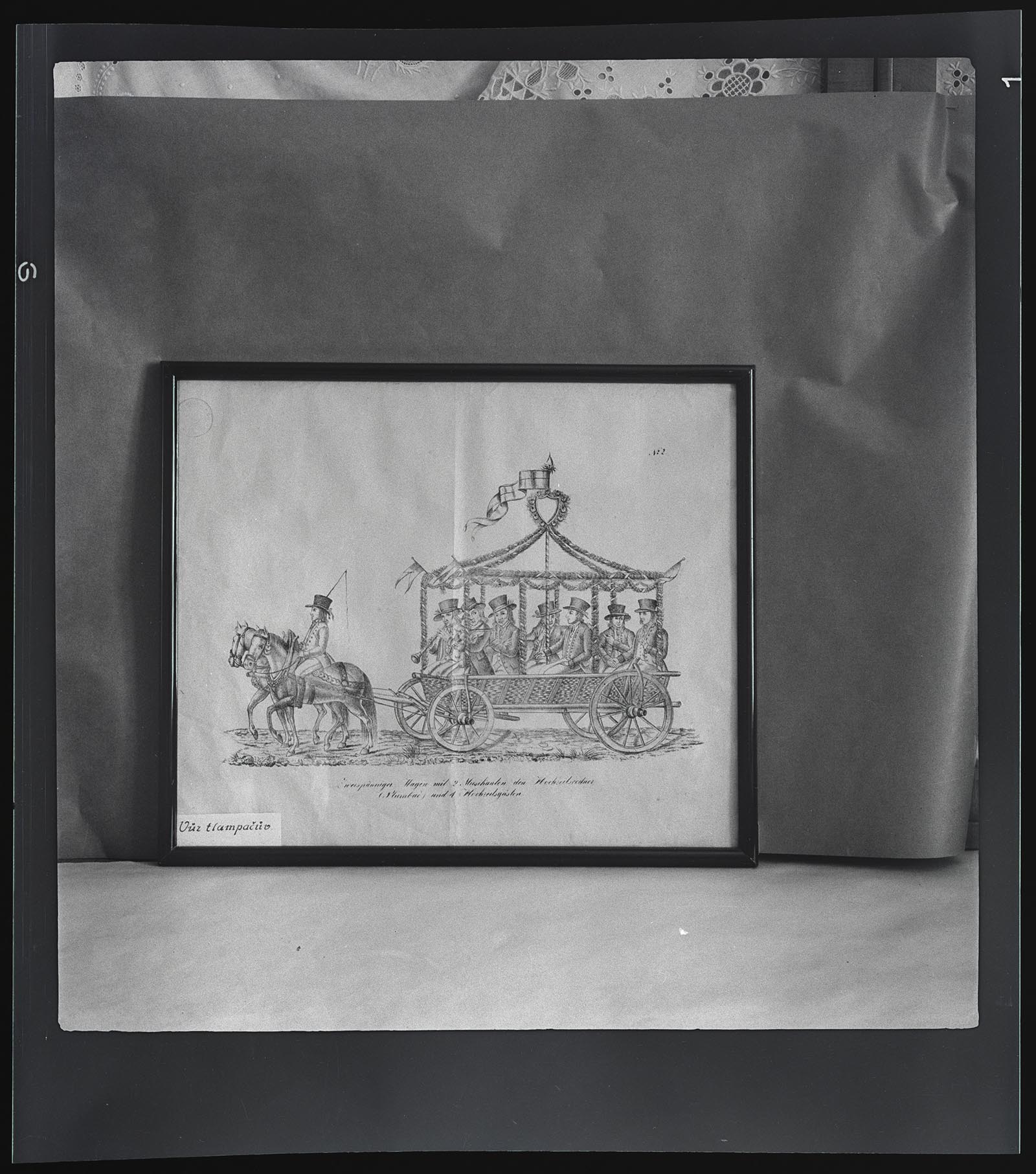 Náhledový obrázek Svatební průvod při korunovačních slavnostech 1836 z Prachenska. Museum v Písku - 1