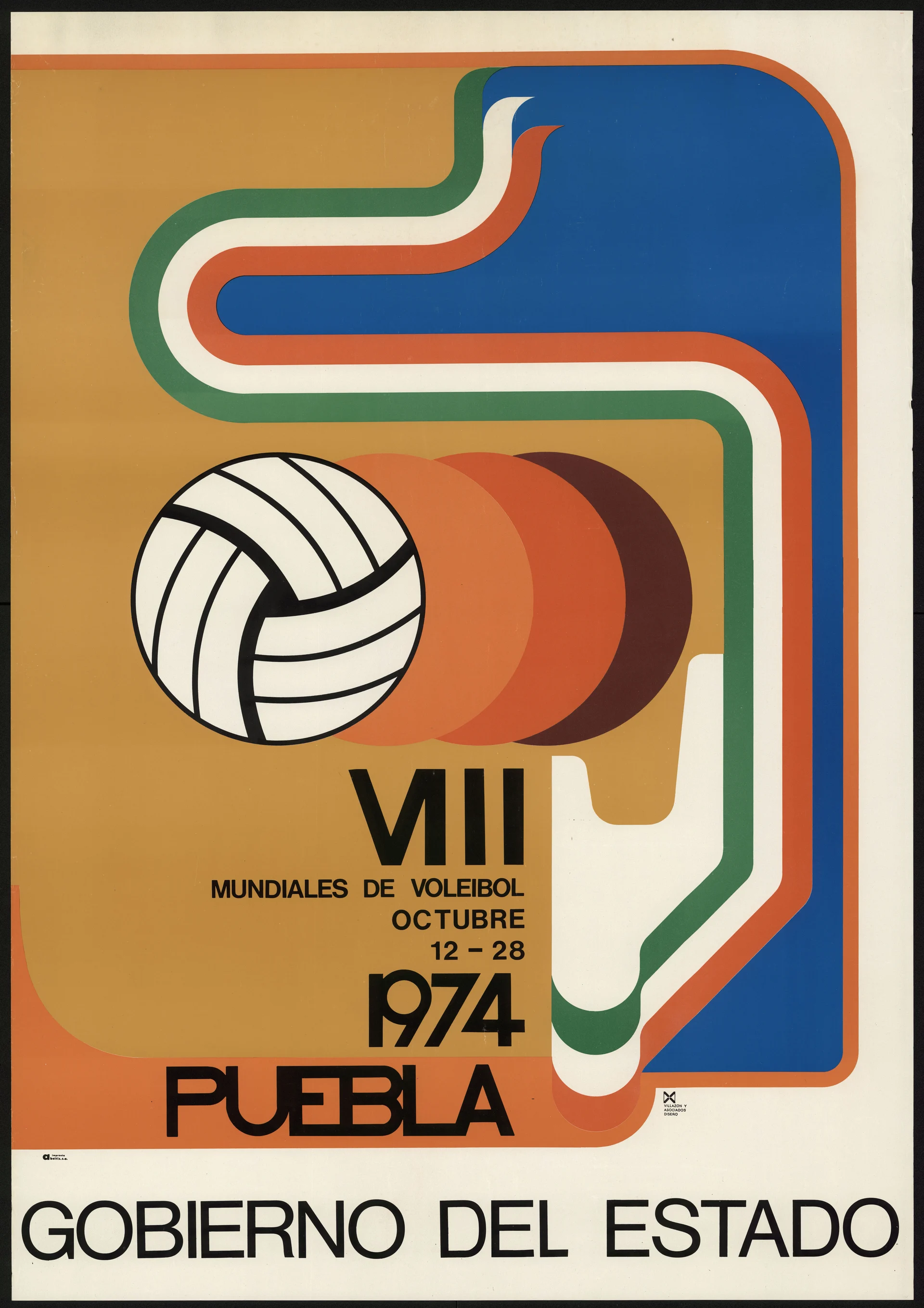 Náhledový obrázek předmětu Mistrovství světa ve volejbalu. Mexiko 1974