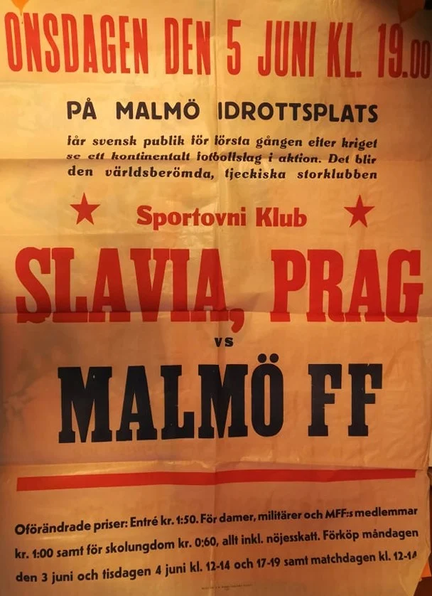 Obrázek Slavia Prag vs Malmö FF