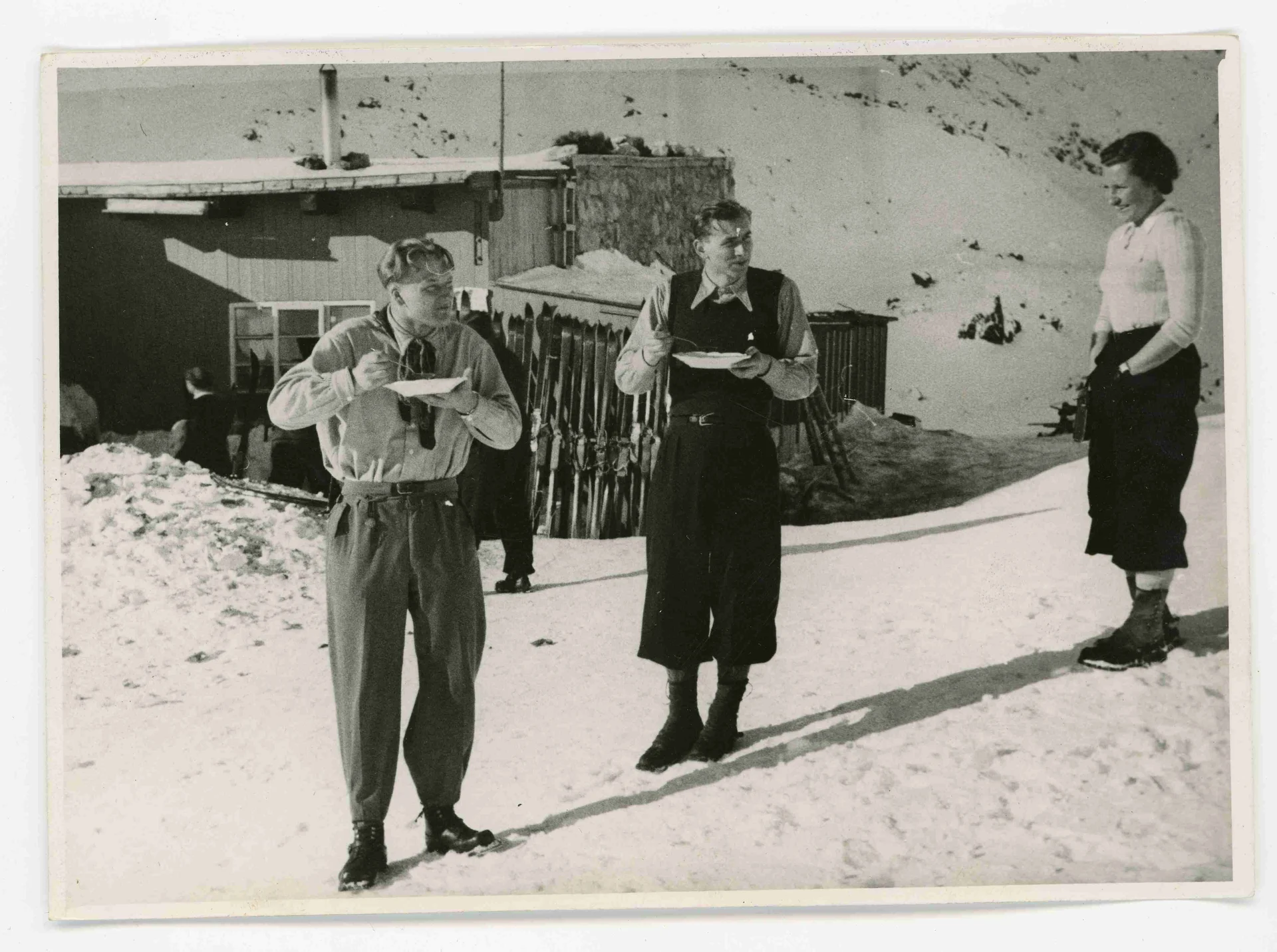 Obrázek Zimní sletové hry. Vysoké Tatry 1938