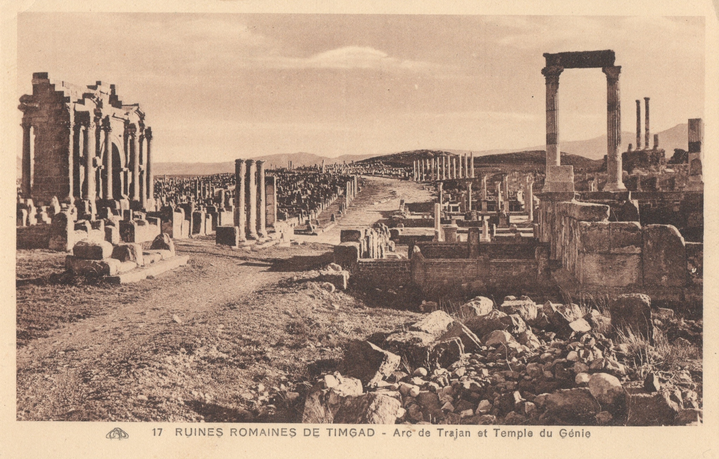 Náhledový obrázek Zříceniny města Timgad - 1