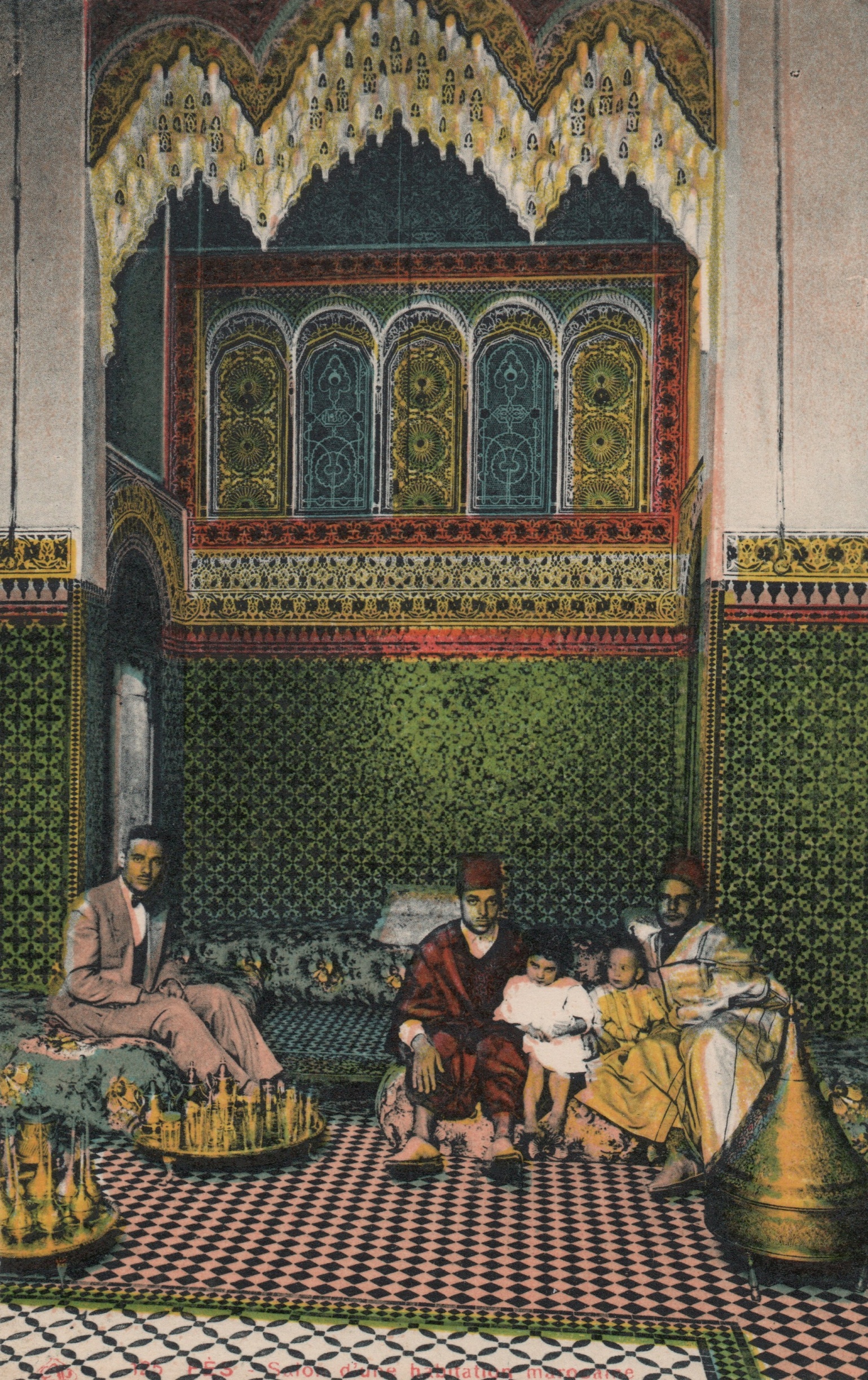 Náhledový obrázek Salon marockého domu - 1
