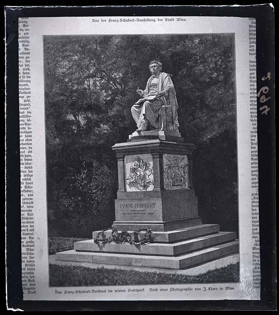 Obrázek Pomník Hanze Schuberta