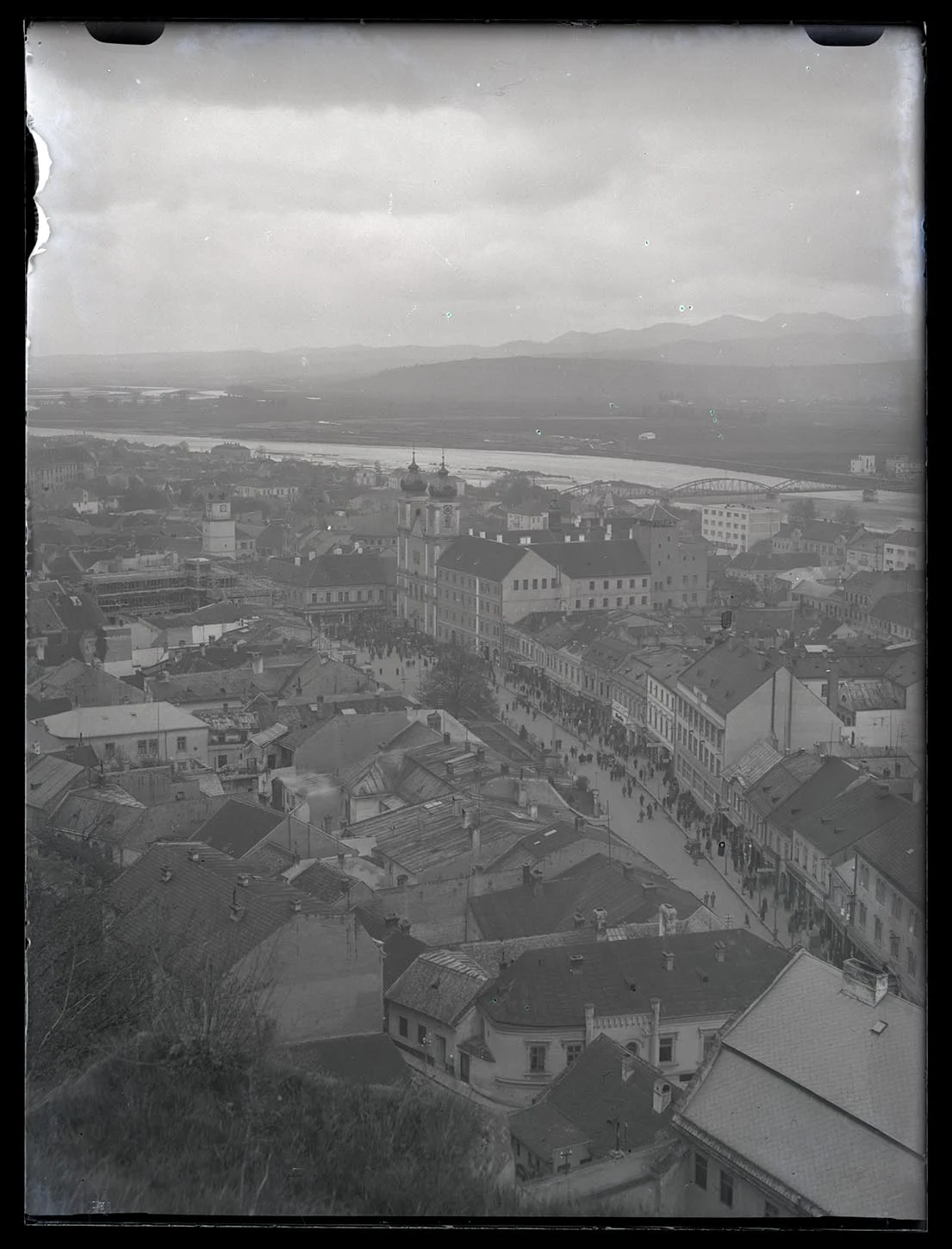 Obrázek Letecký pohled na hrad