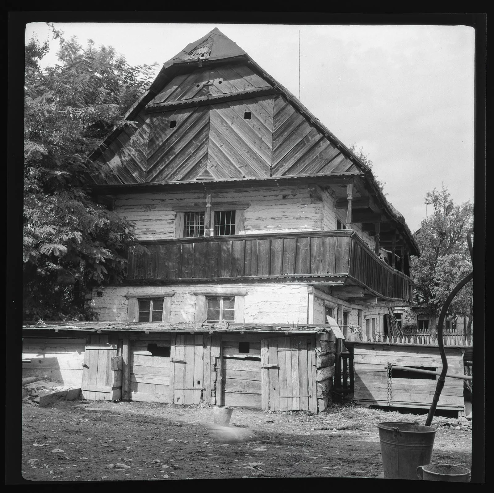 Obrázek Osek u Sobotky č. 6, z r. 1777; zbořen 1953