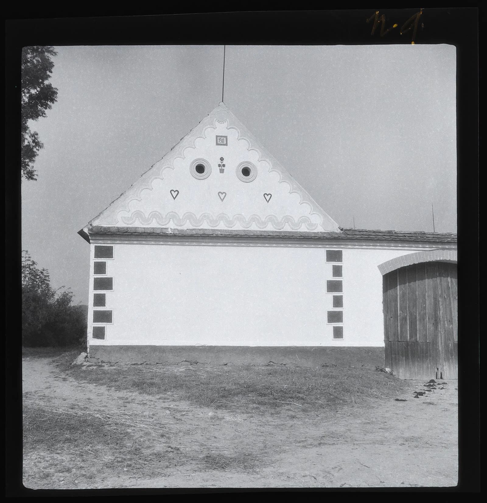 Obrázek Nedvědice 9, ob. stavení 1909