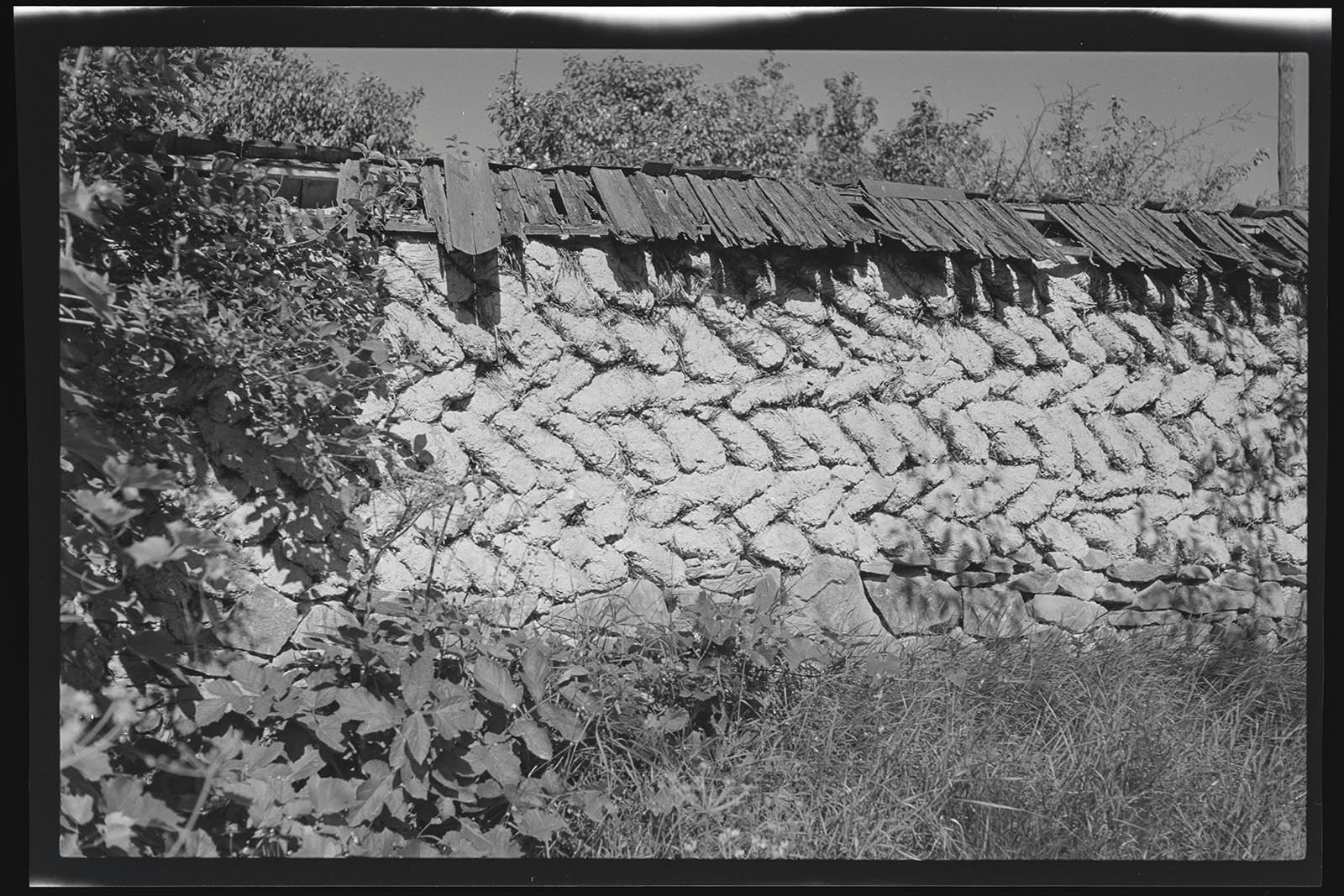 Náhledový obrázek Němčice nad Hanou - stodola z válků - 1