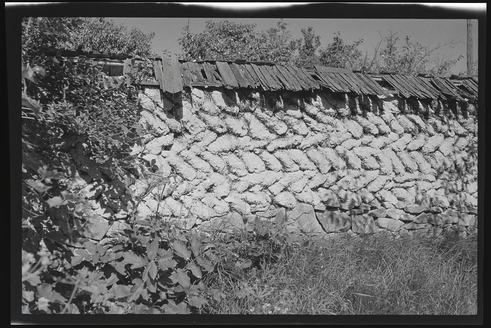 Obrázek Němčice nad Hanou - stodola z válků