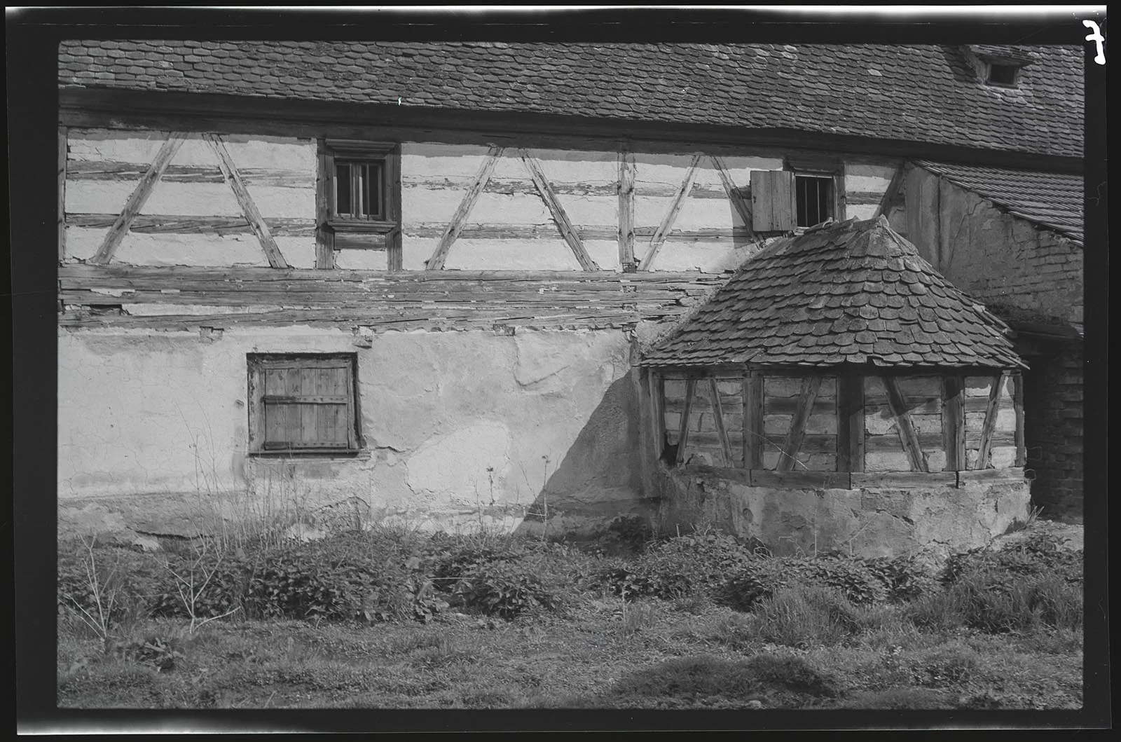 Obrázek Dřenice - detail hrázděného domu