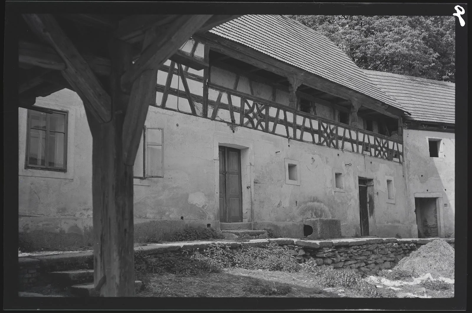Obrázek Dřenice - detail hrázděného domu