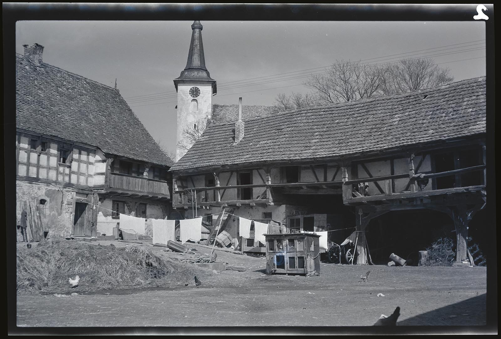 Náhledový obrázek H. Lomany čp. 2. a pohled na kostel sv. Jakuba - 1