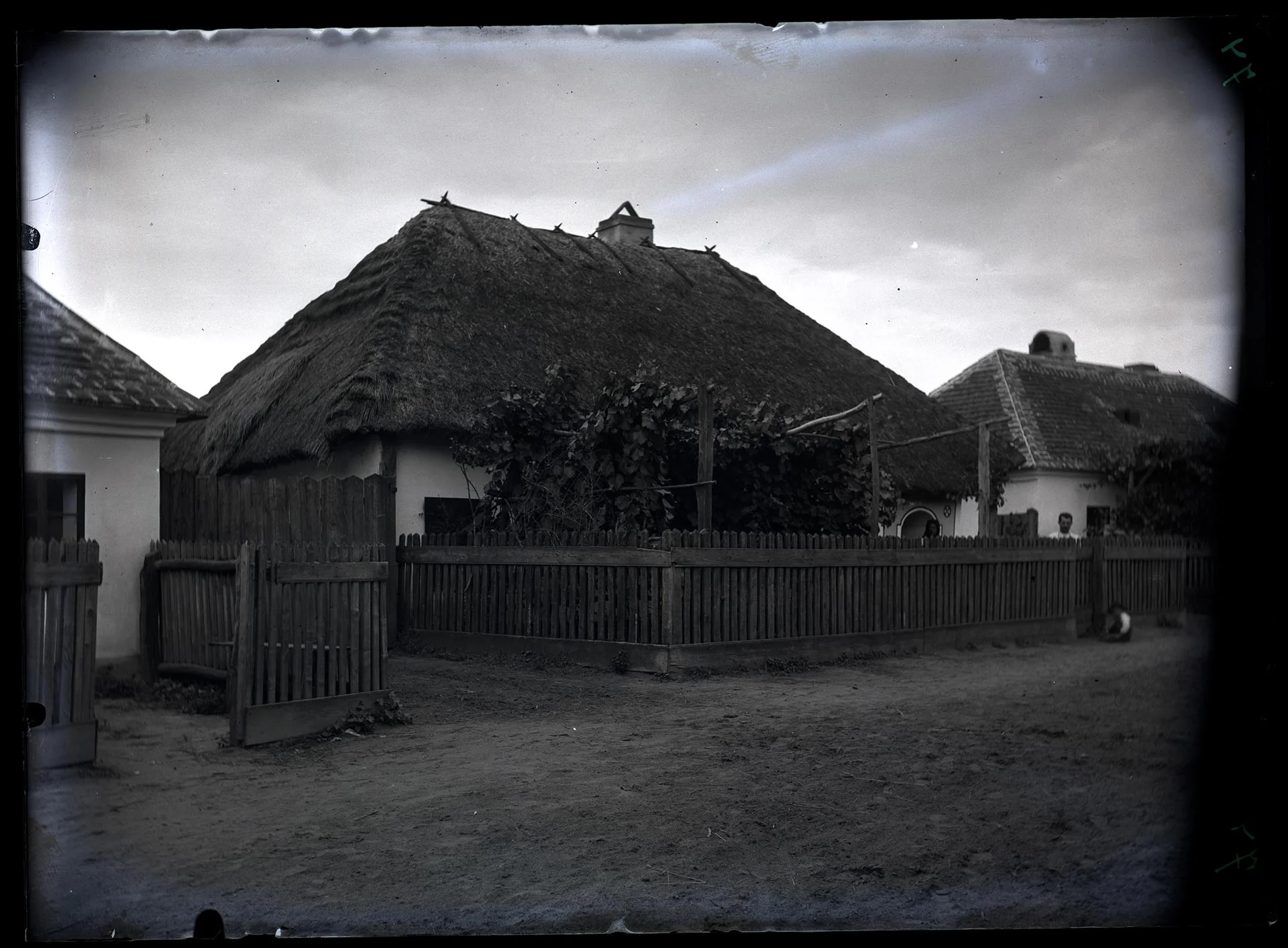 Obrázek Chalupy v Lanžhotu, souvislá uliční zástavba, 19. stol., hliněný dům