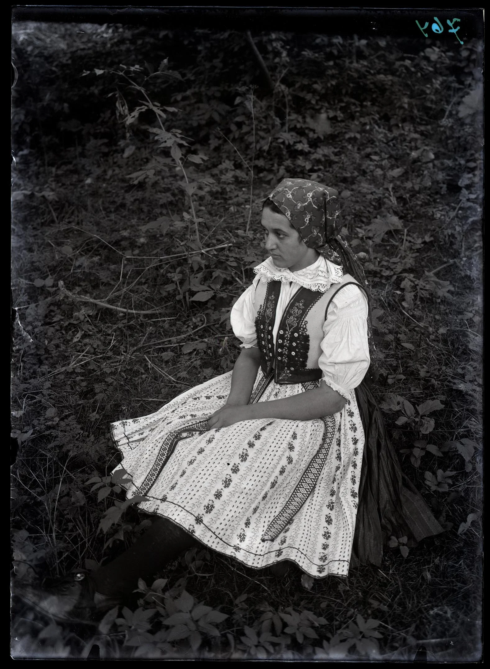 Obrázek Antonie Scheitzova (dcera hostinského z Velké)