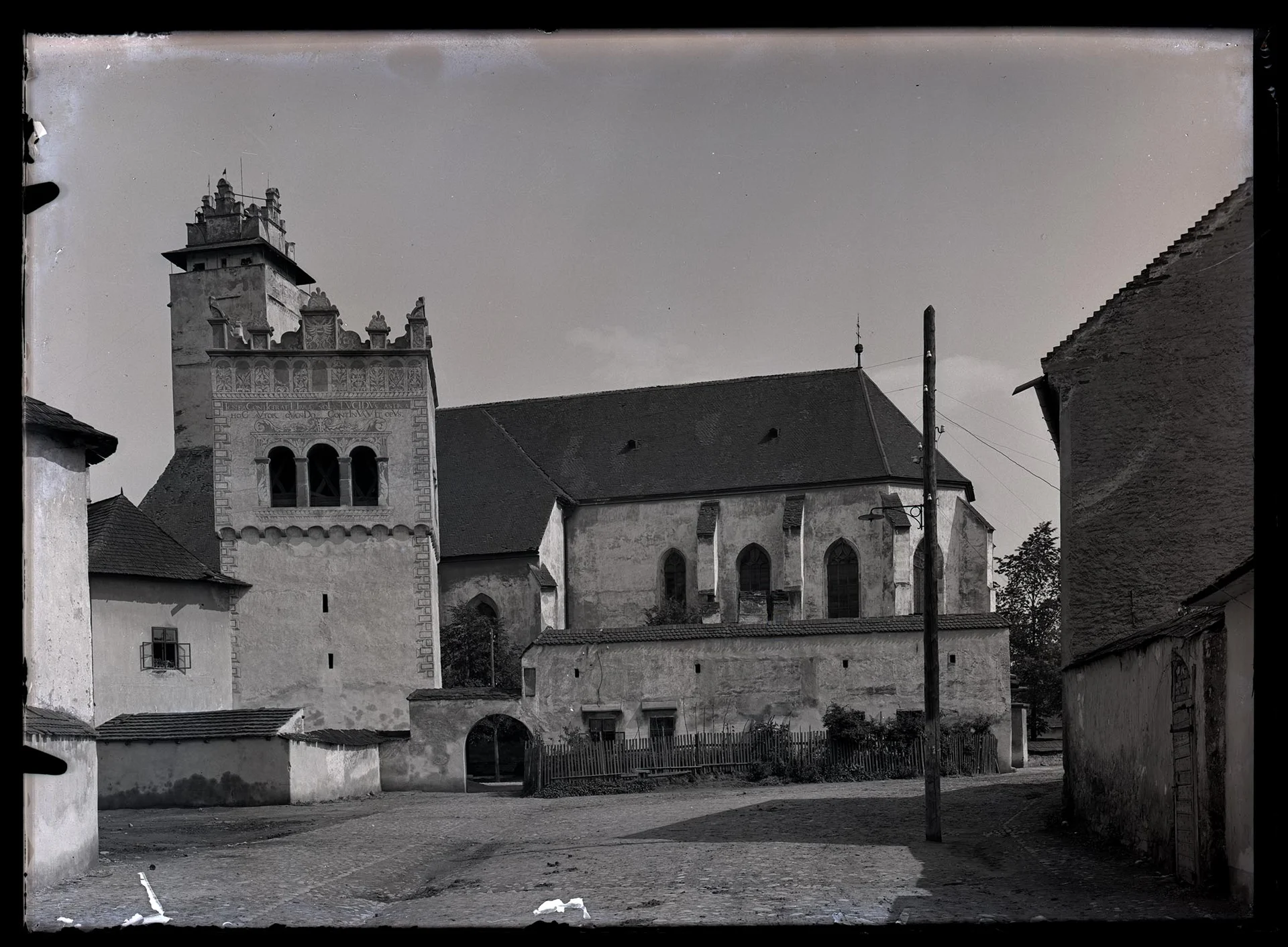 Obrázek Kostel sv. Jakuba od východu, gotický, před rokem 1400