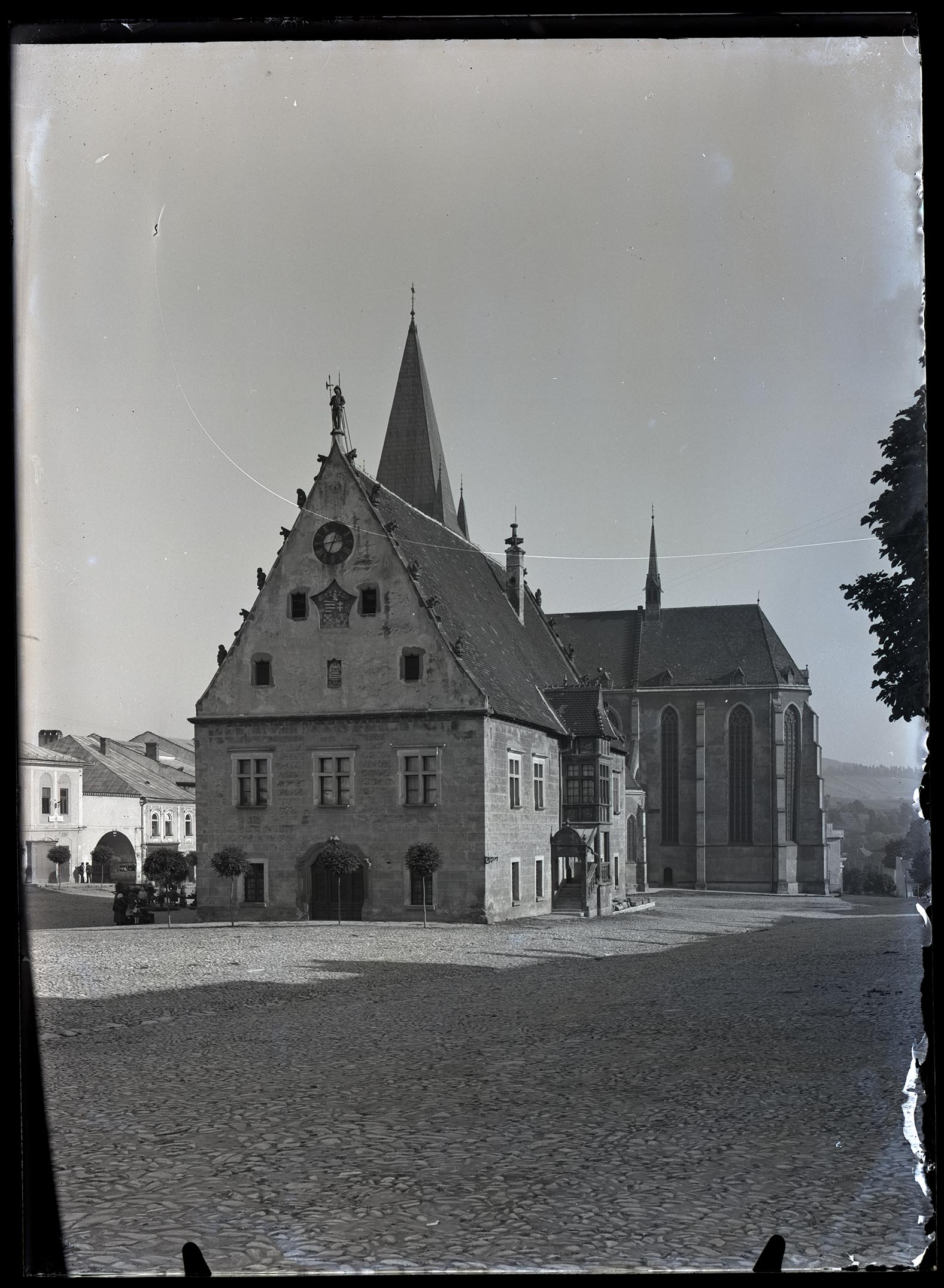Náhledový obrázek Radnice, gotickorenesanční, 16. stol. NKP, UNESCO - 1