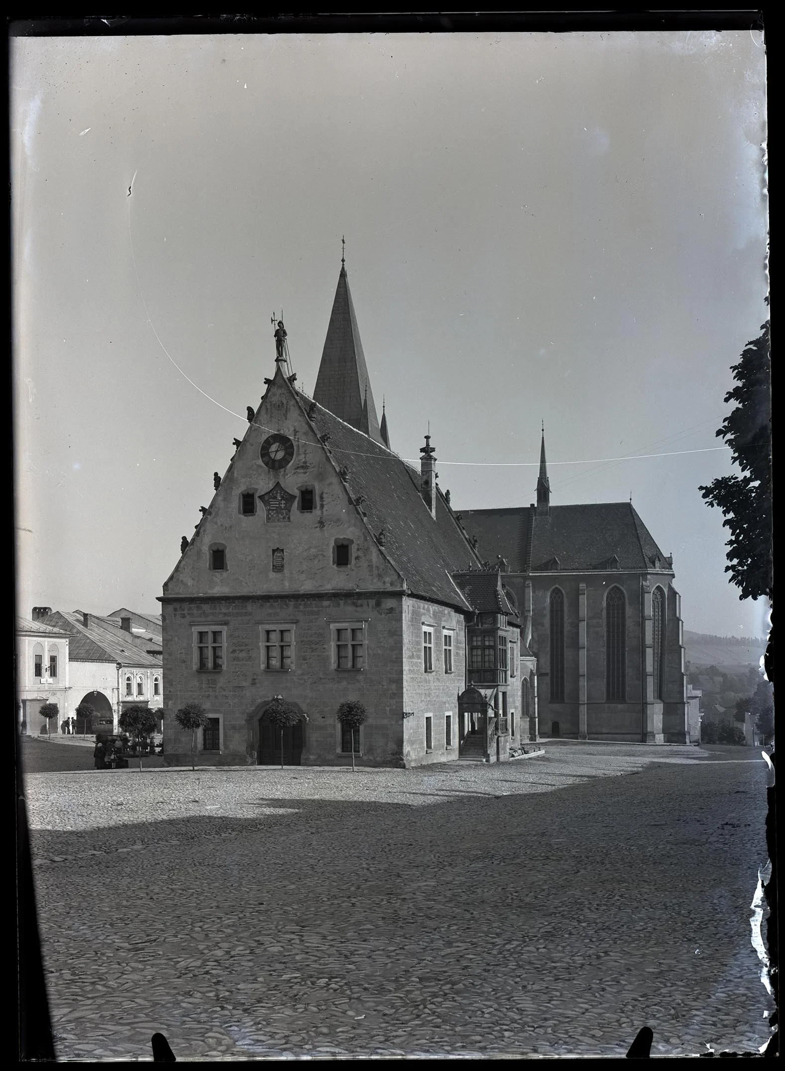 Obrázek Radnice, gotickorenesanční, 16. stol. NKP, UNESCO
