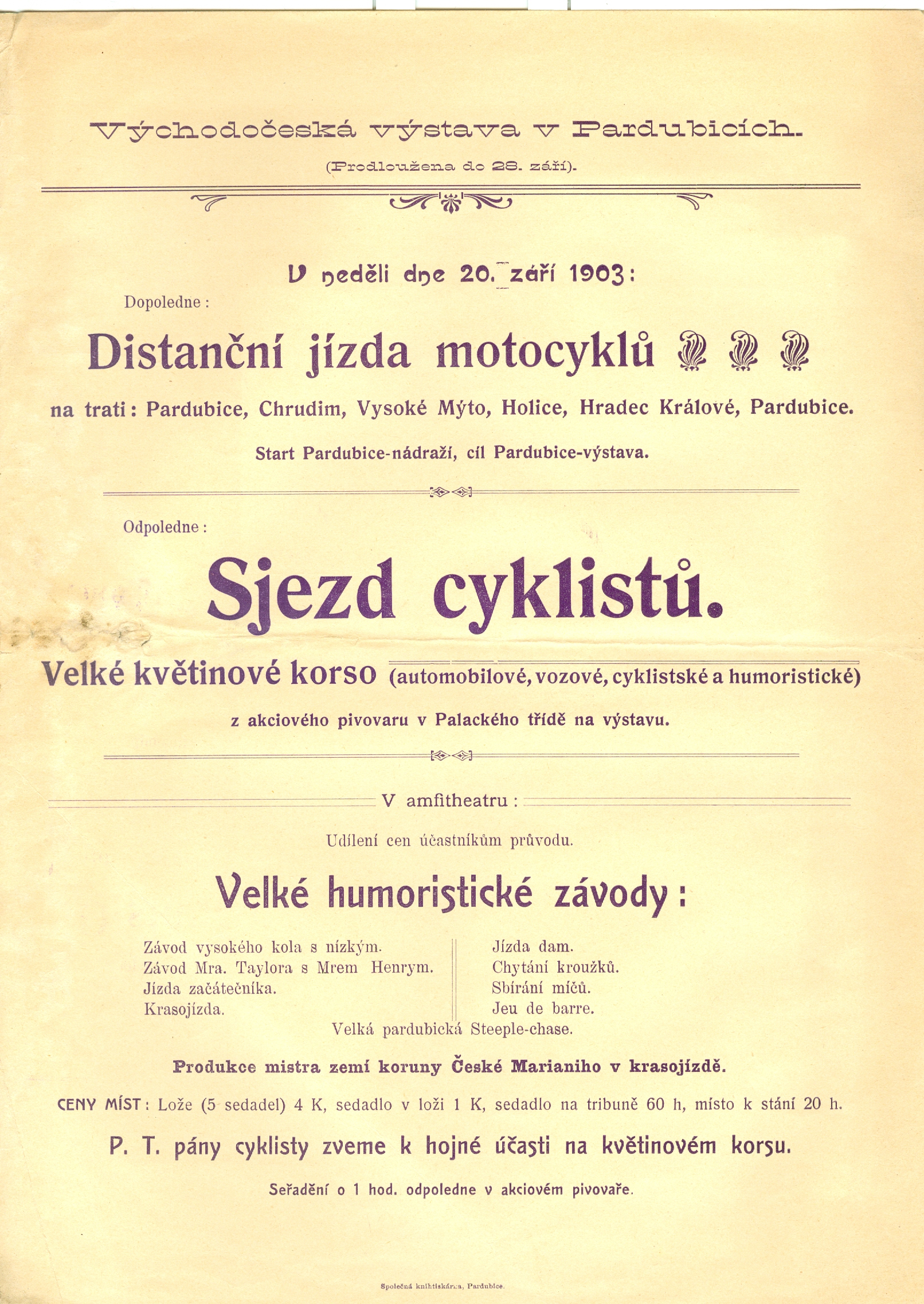Náhledový obrázek Distanční jízda motocyklů - sjezd cyklistů - 1
