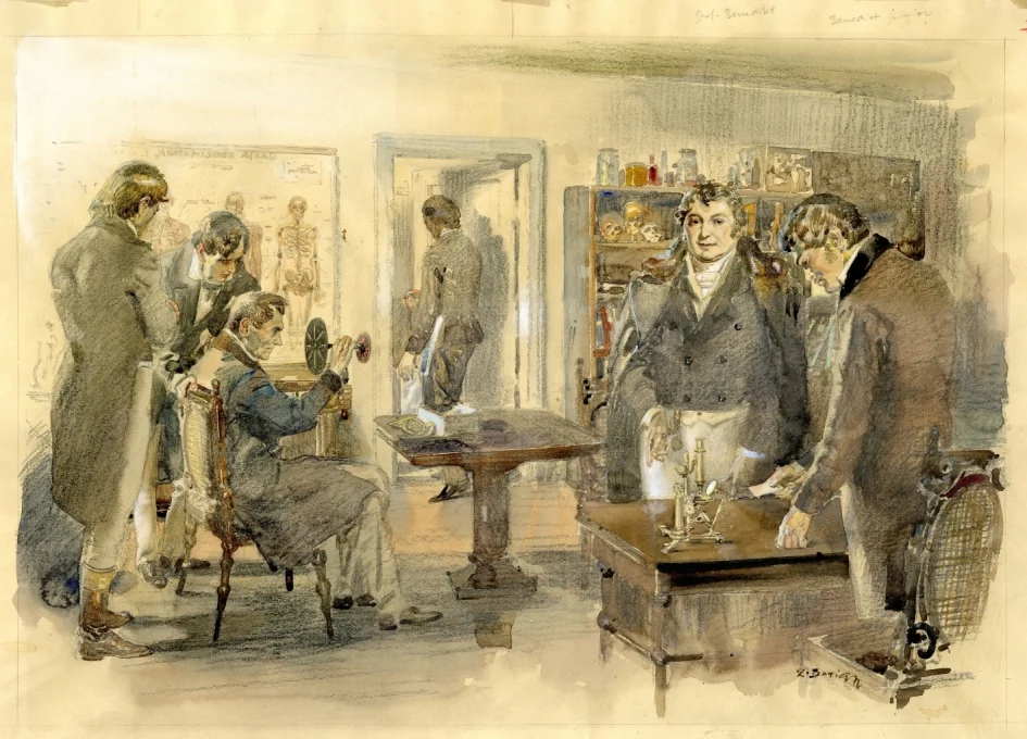 Náhledový obrázek předmětu Ilustrace - Purkyně ve Vratislavi
