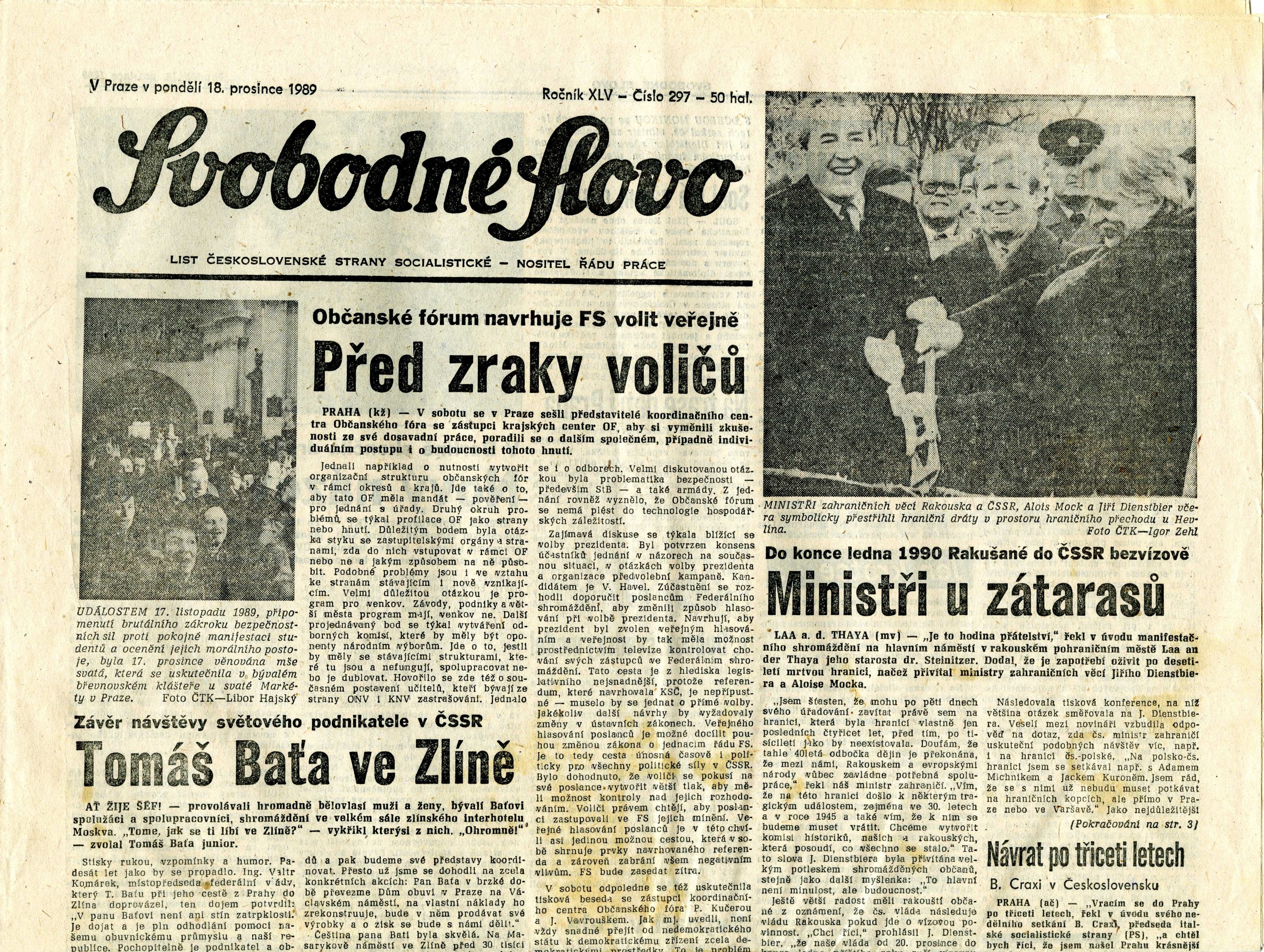 Náhledový obrázek Titulní stránky dobového tisku - 32