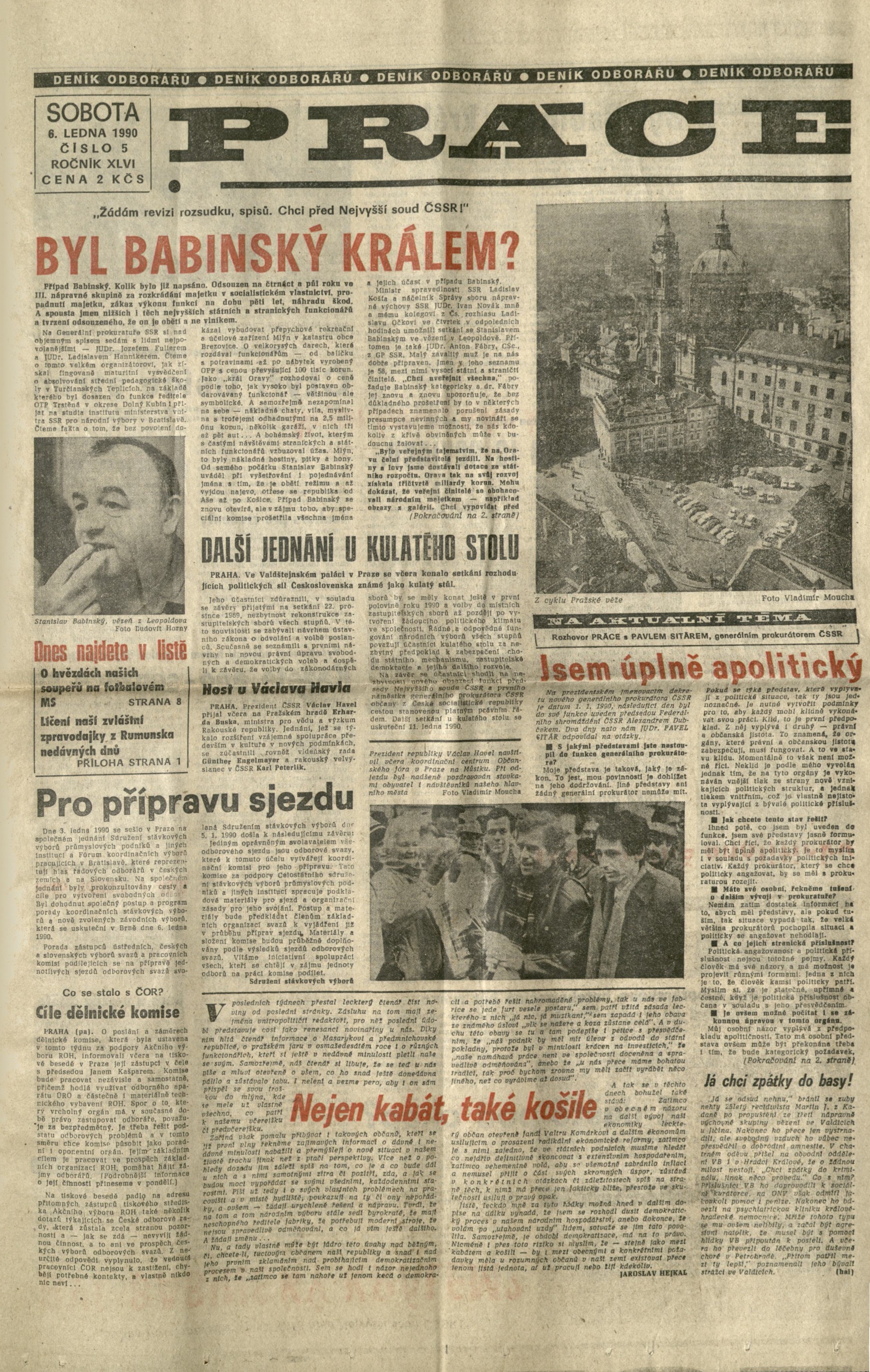 Náhledový obrázek Titulní stránky dobového tisku - 11