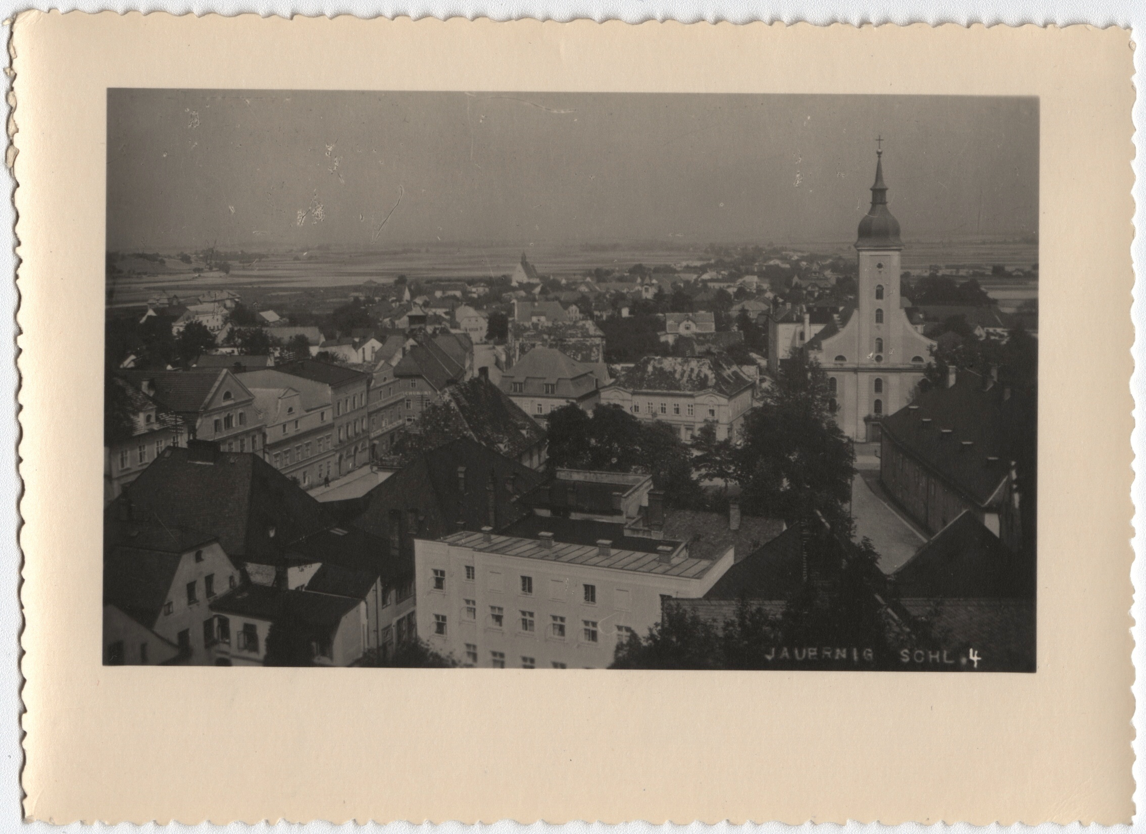 Náhledový obrázek Město Javorník na historické fotografii - 1