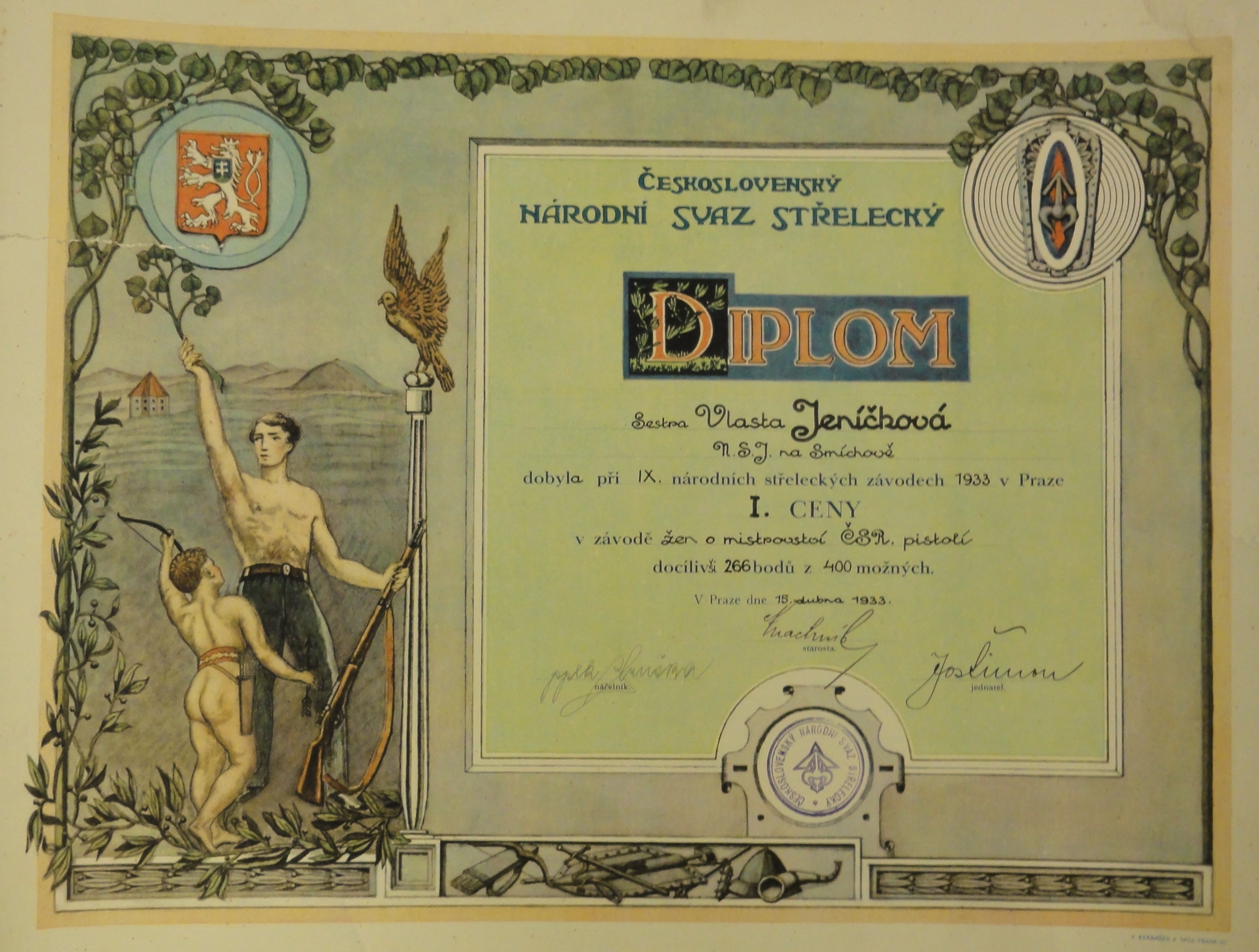 Náhledový obrázek Československý národní svaz střelecký - 1