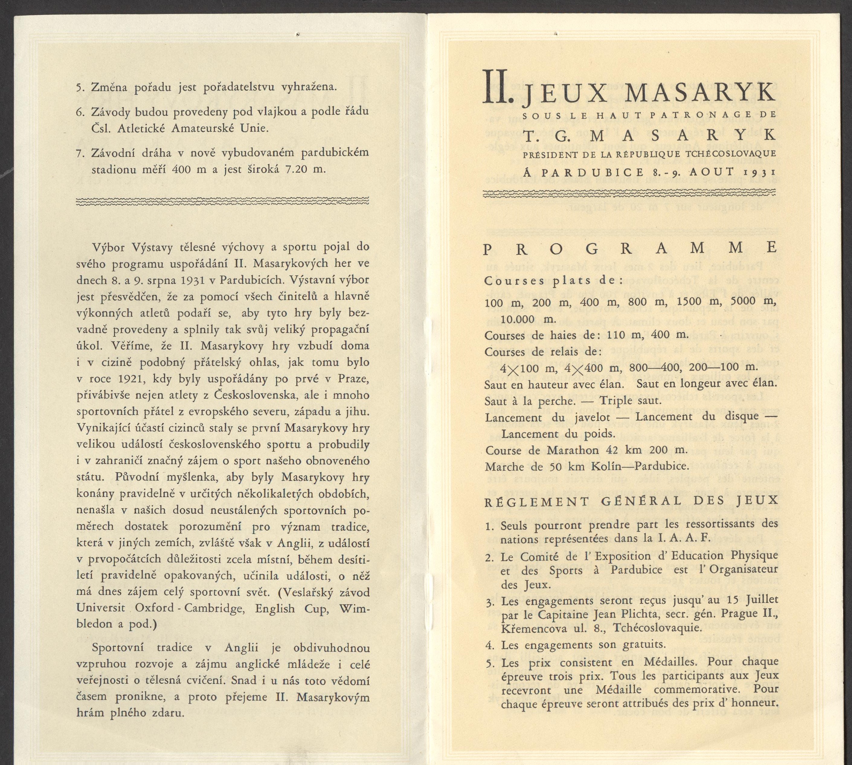 Náhledový obrázek II. Masarykovy hry - 2