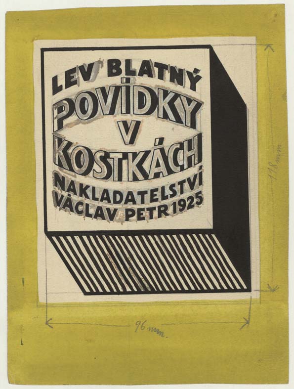 Náhledový obrázek Předloha pro obálku - Povídky v kostkách - 1